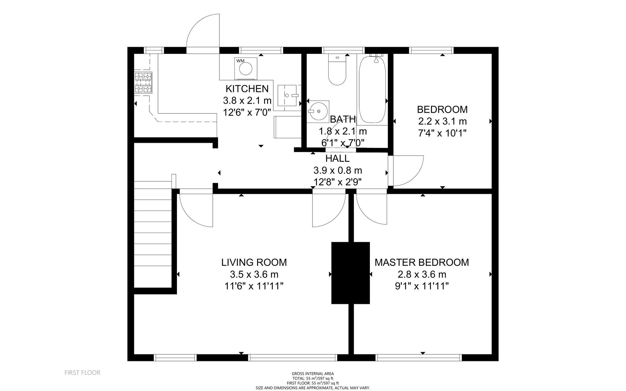 Regal Court, Edmonton floorplan