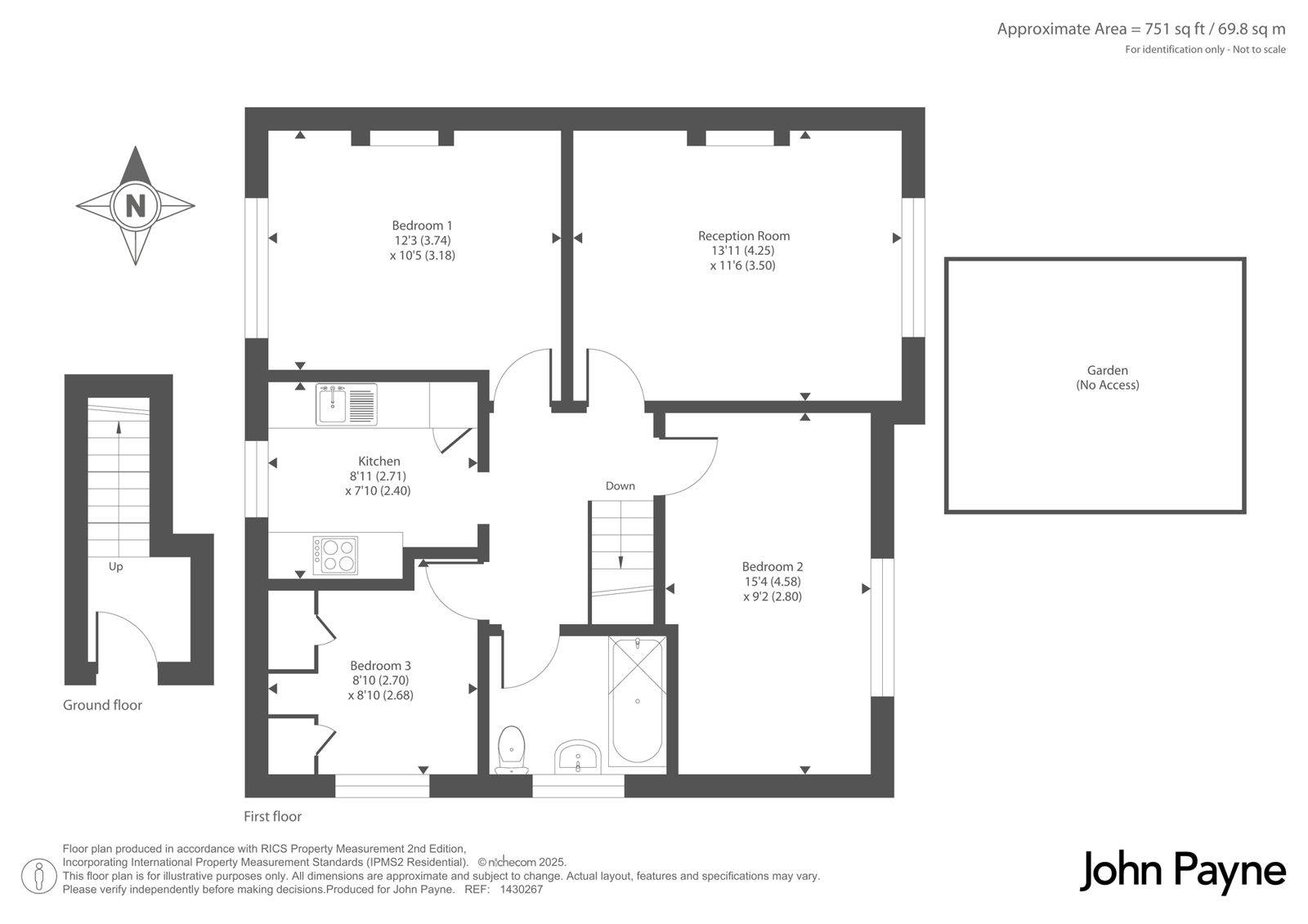 236, Middle Park Avenue, London floorplan