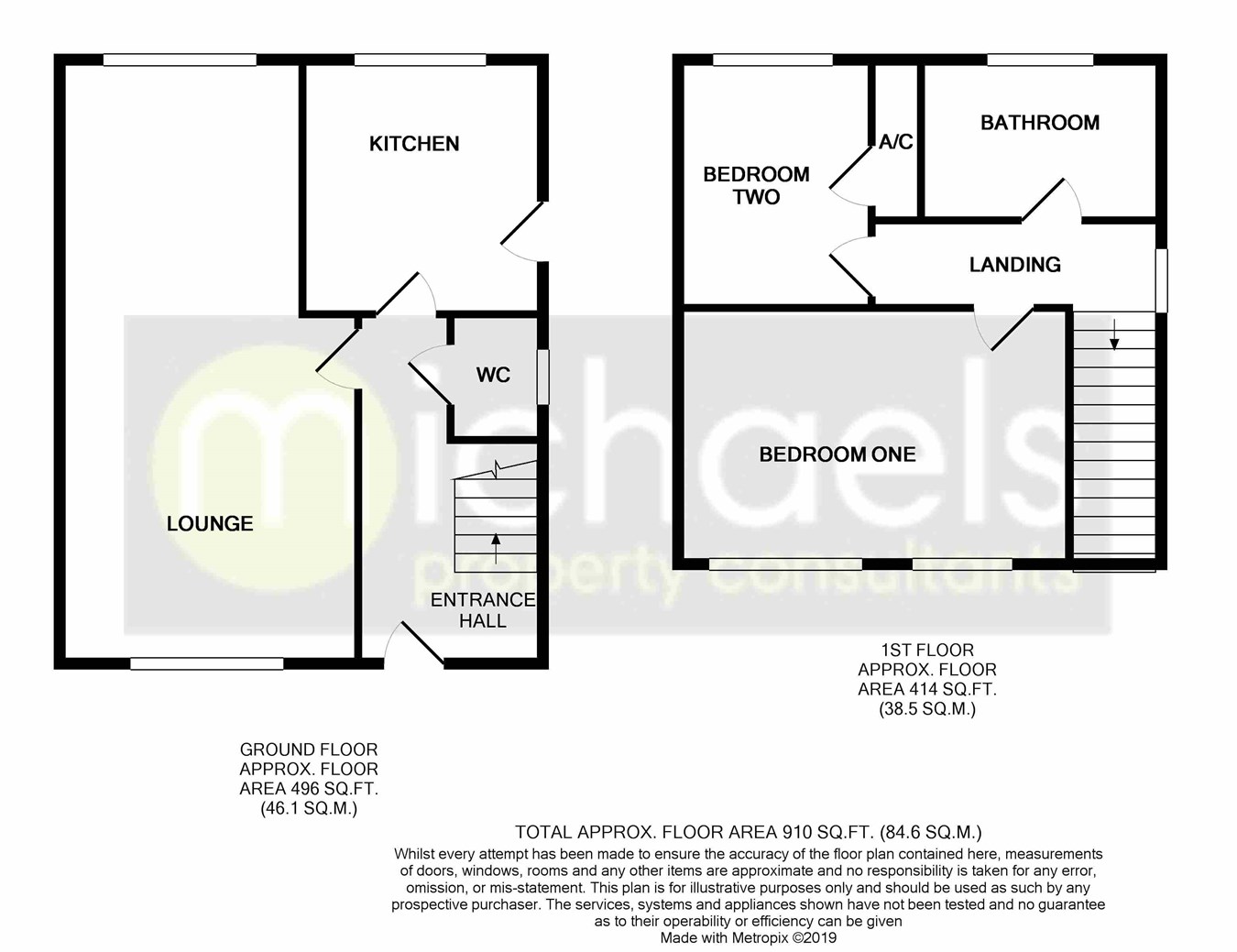 2 Bedrooms Semi-detached house for sale in Hazel Close, Thorrington, Colchester CO7