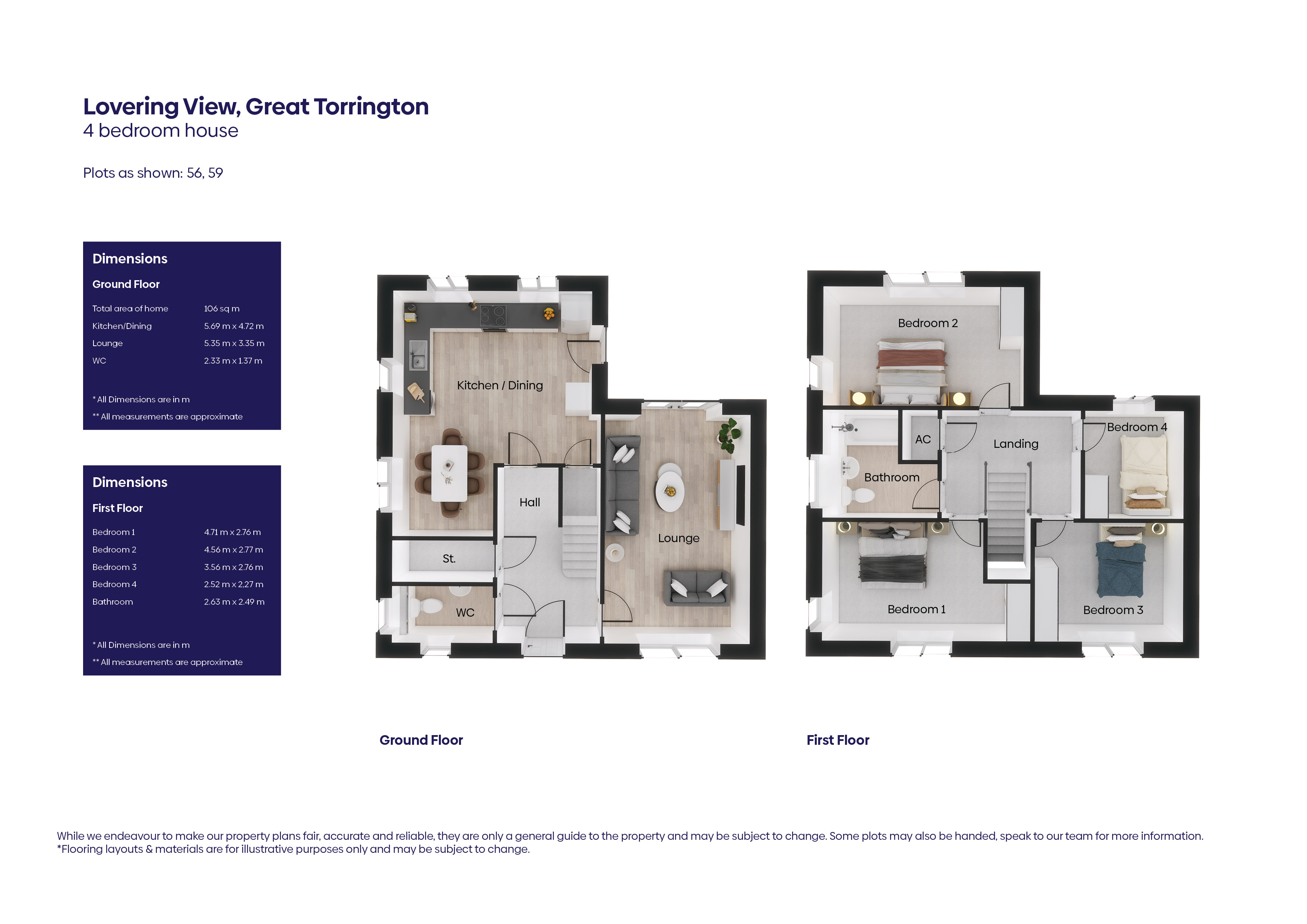 59, Fowler Drive, Torrington floorplan