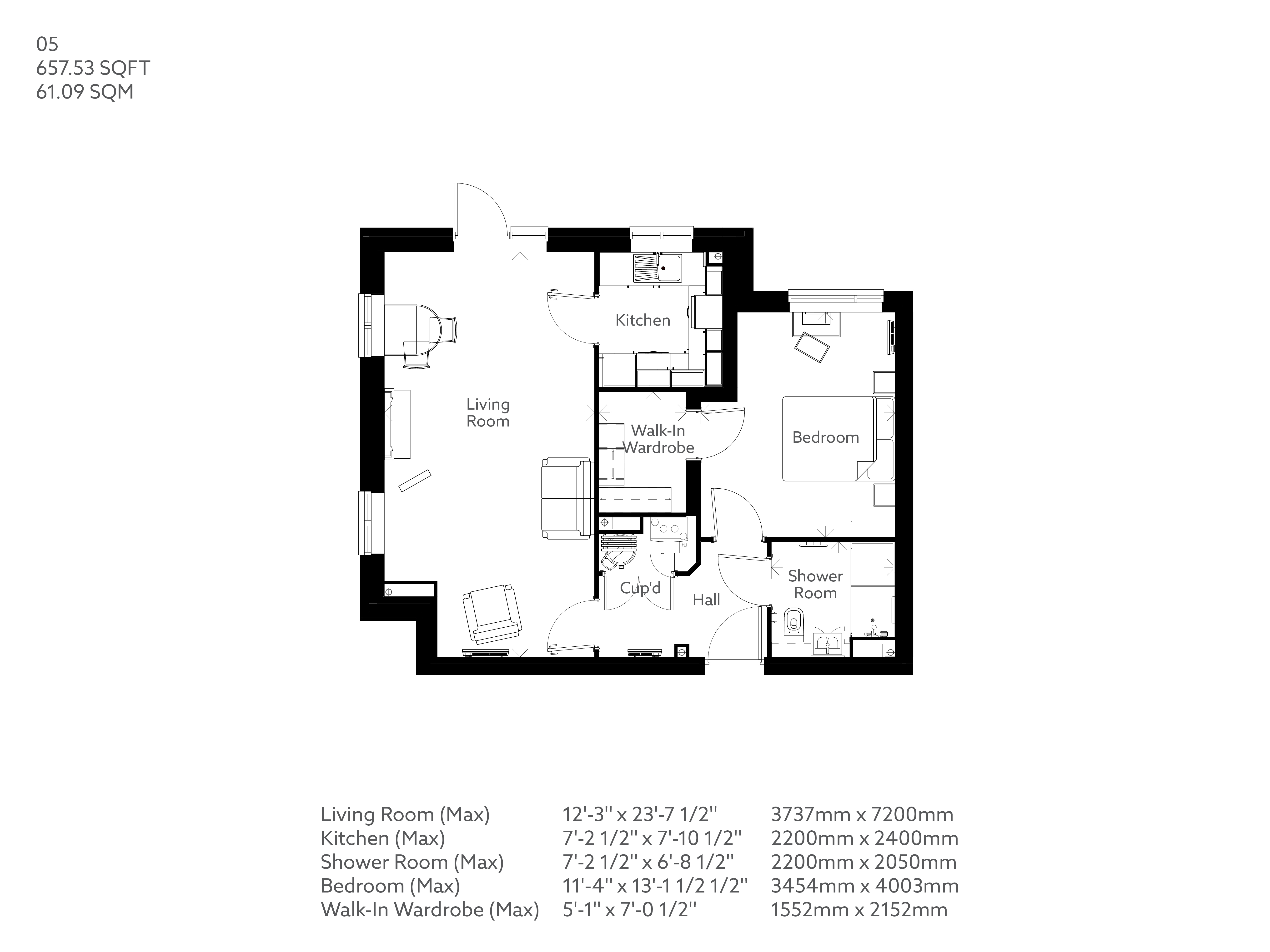 Apartment 26 Glebe Court,, Glebe Court, Romsey floorplan