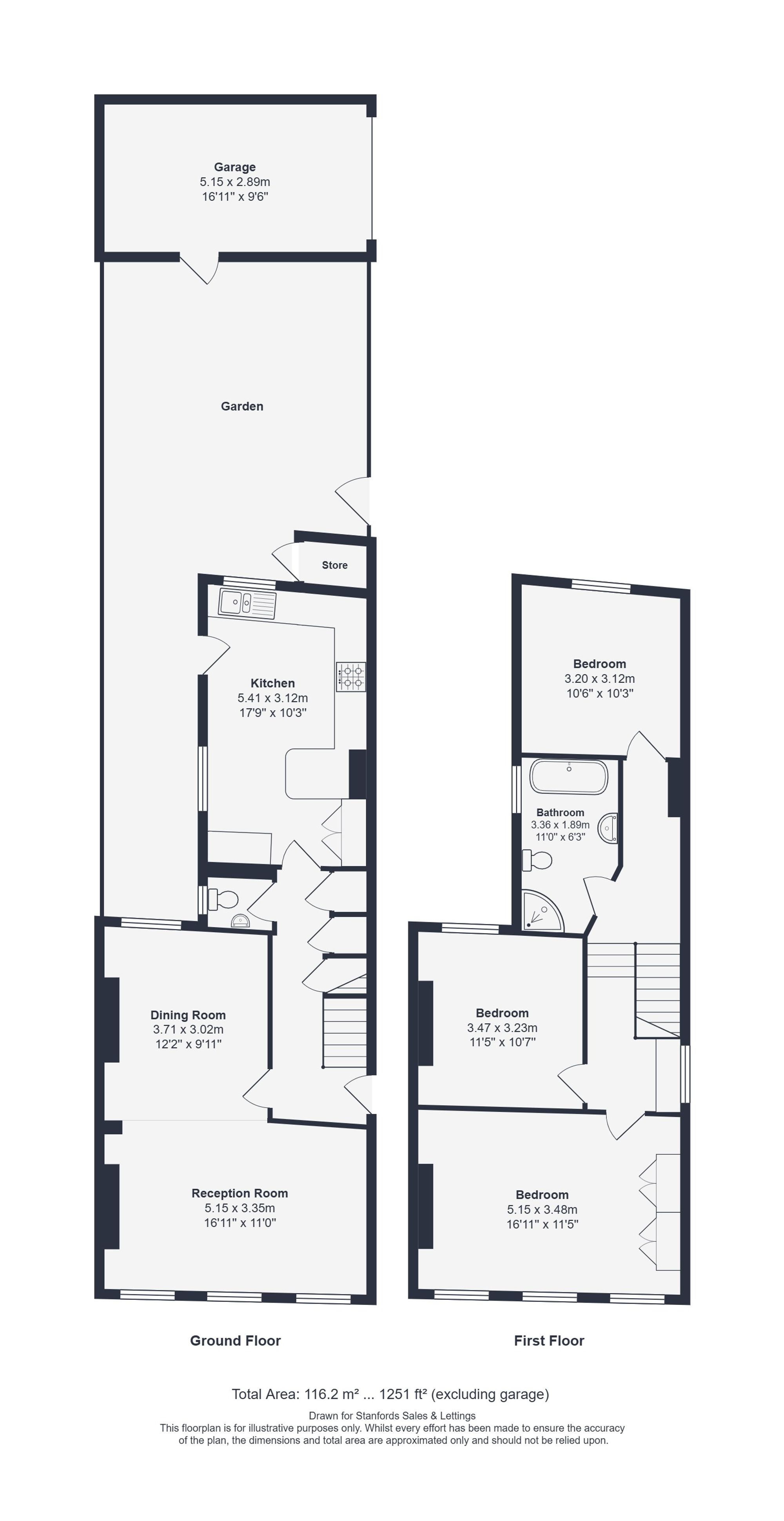 48 Bradgate Road, London floorplan