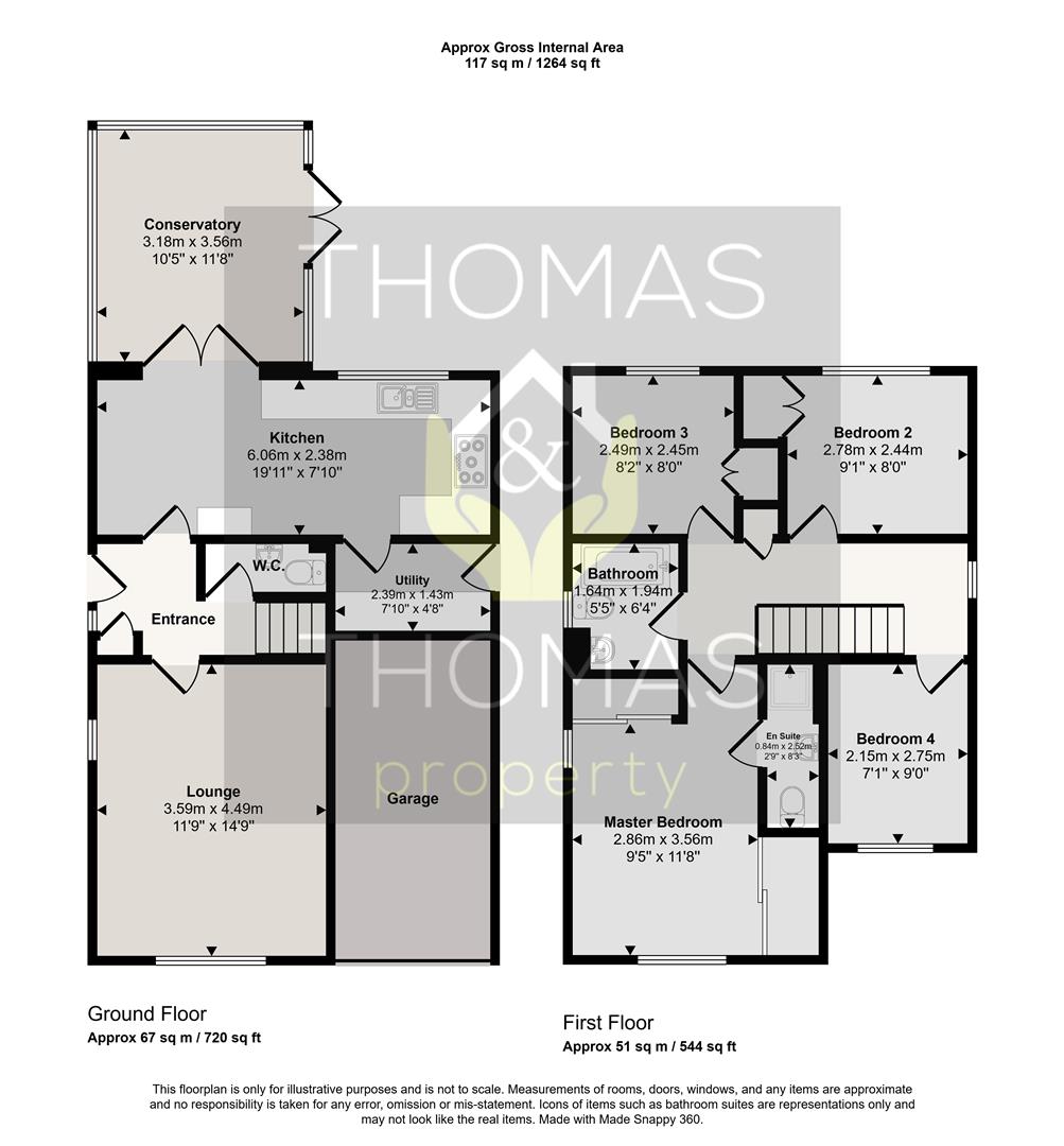 115, Wharfdale Way, Gloucester floorplan