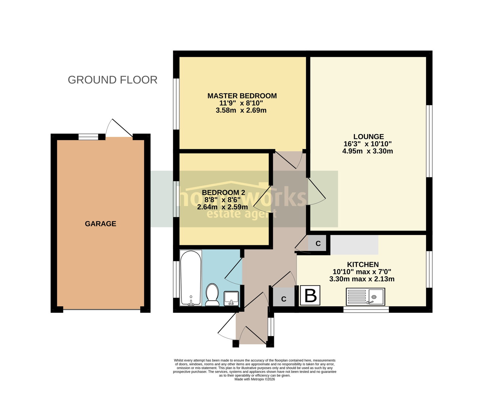 7, Kennedy Close, Dereham floorplan