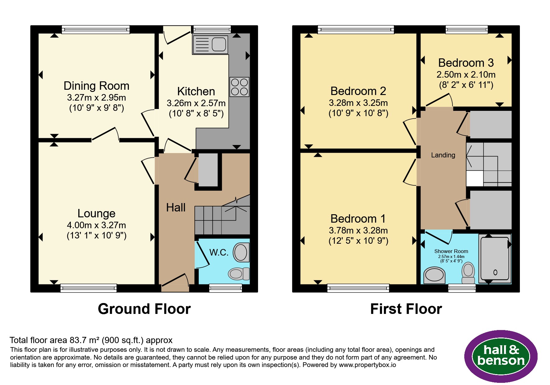 119, Barley Close, Derby floorplan