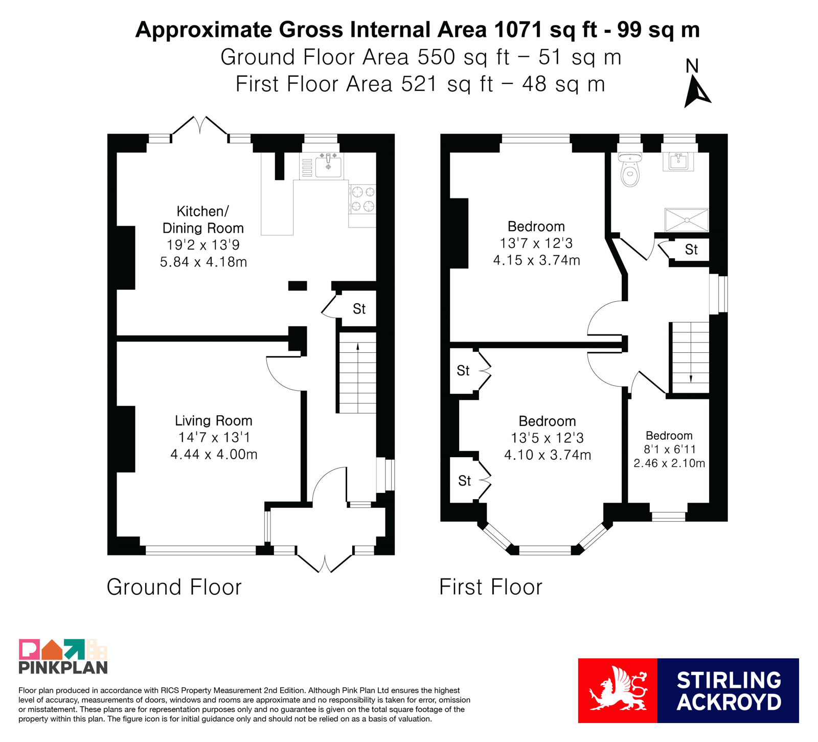 66, Stanford Road, London floorplan