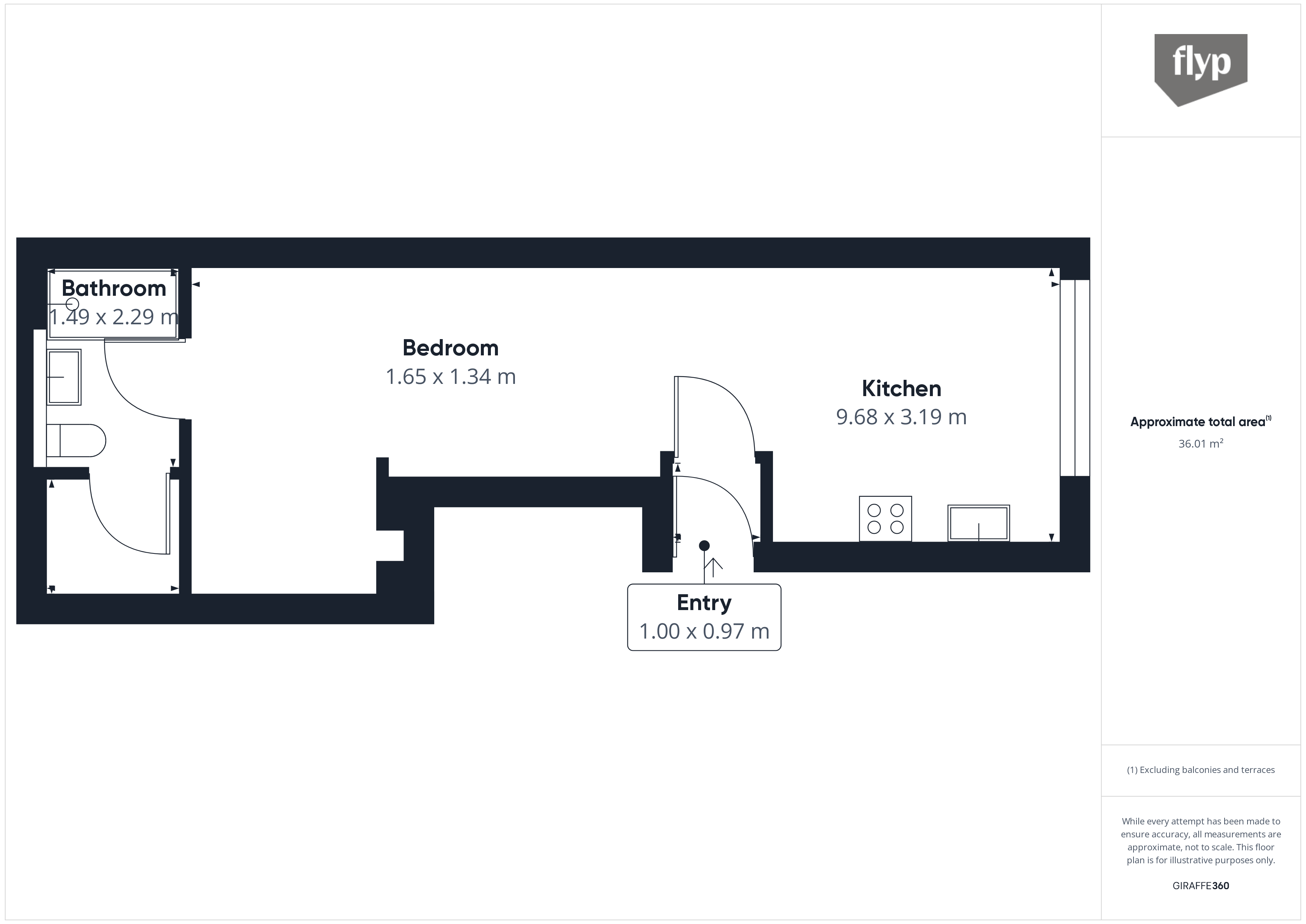 3 Nova House, Brondesbury Park, London floorplan