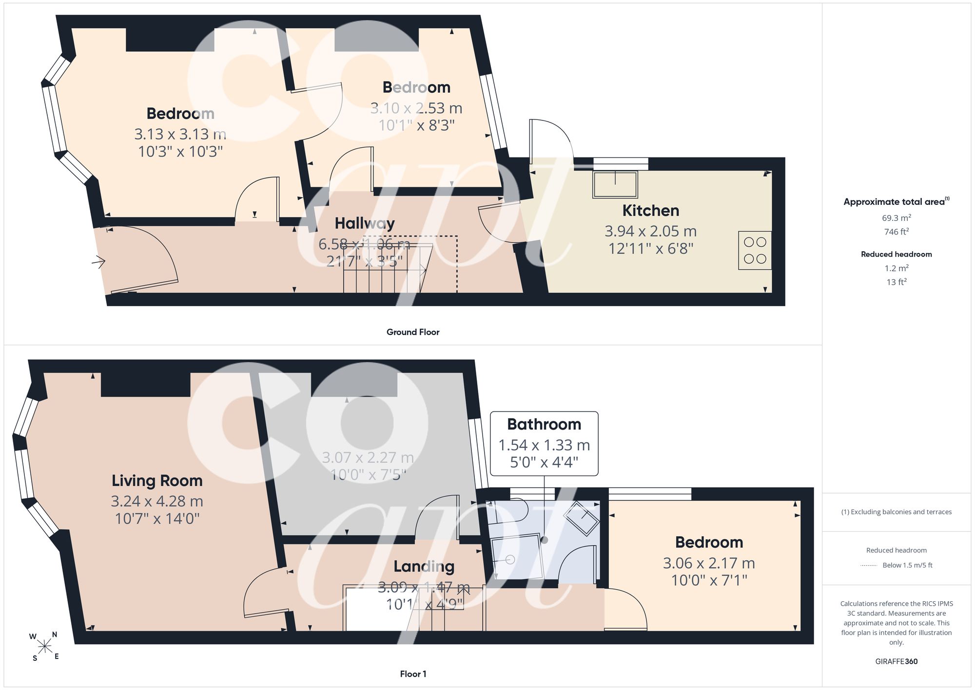 21 Albion Hill (ROOMS), Brighton floorplan