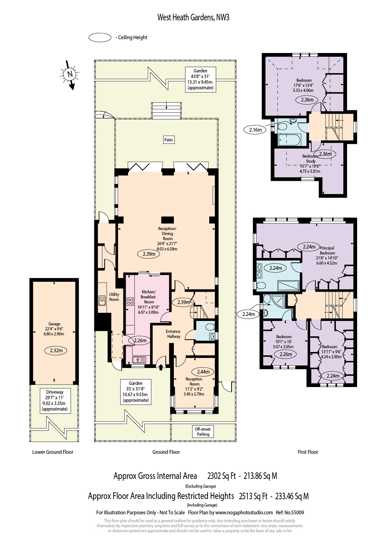 29, West Heath Gardens, London floorplan