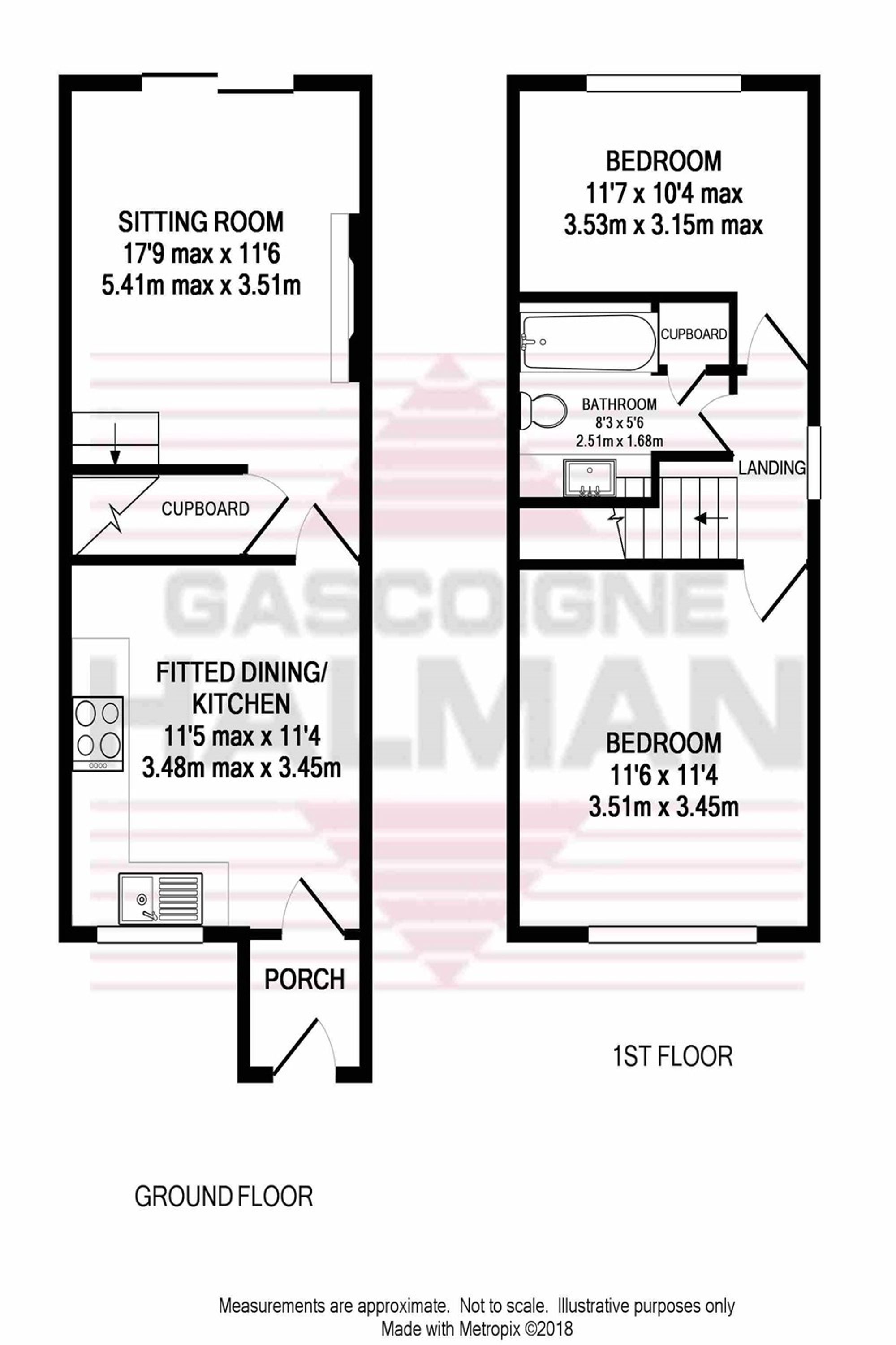 1 Cromford Mews New Road, High Peak floorplan