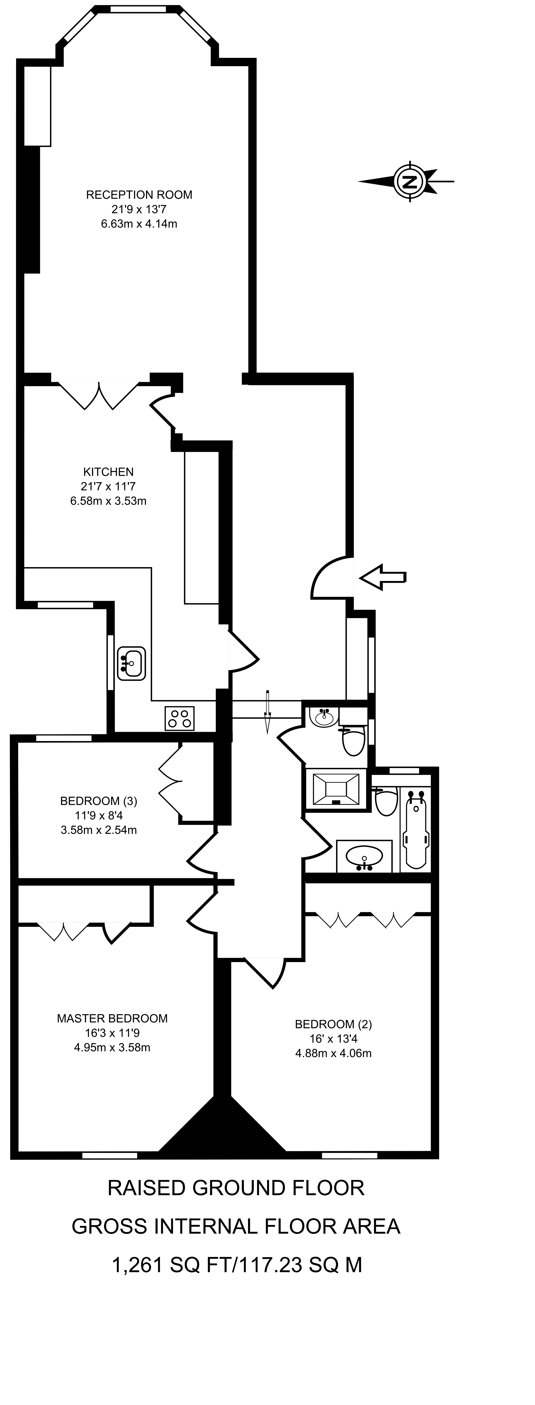 3 Bedrooms Flat to rent in Linden Gardens, Notting Hill W2