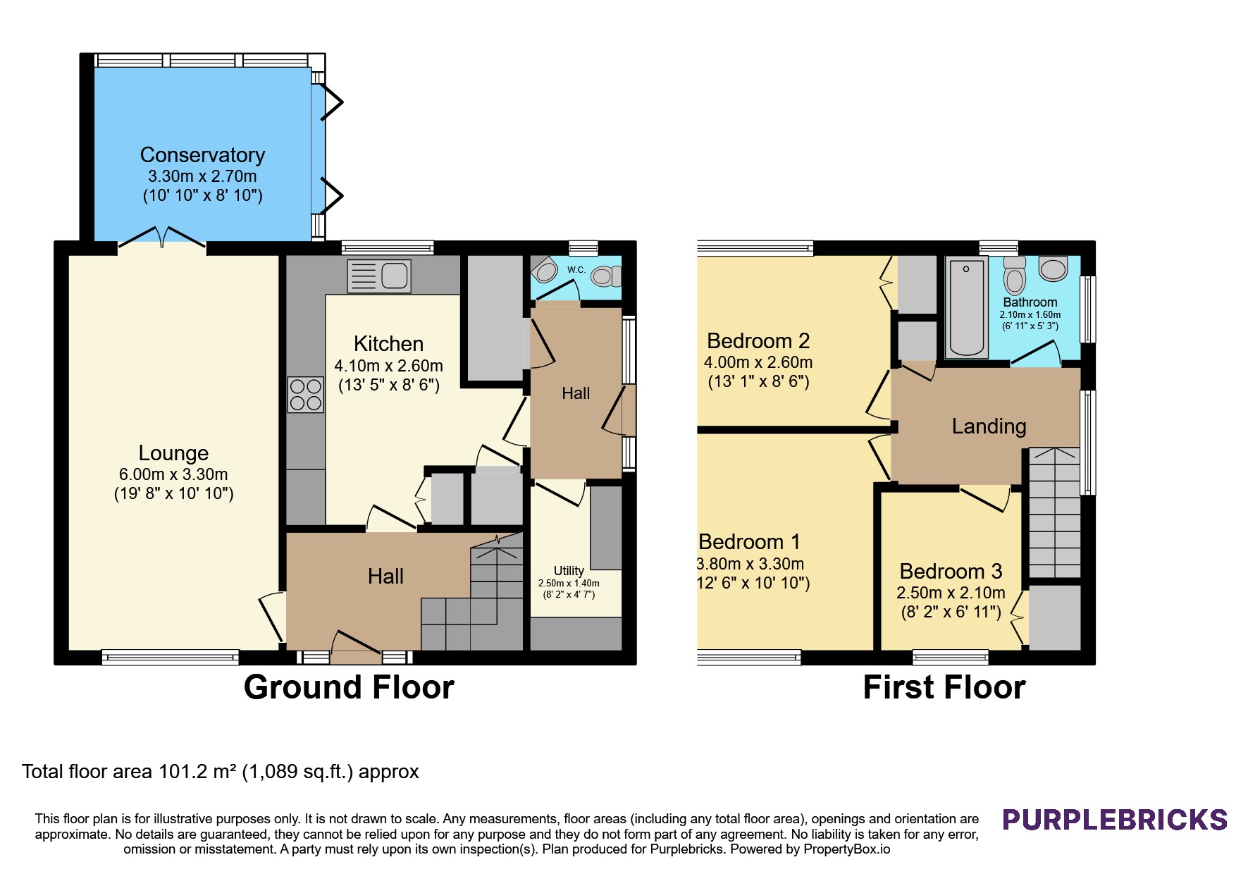 289, South Parkway, Leeds floorplan