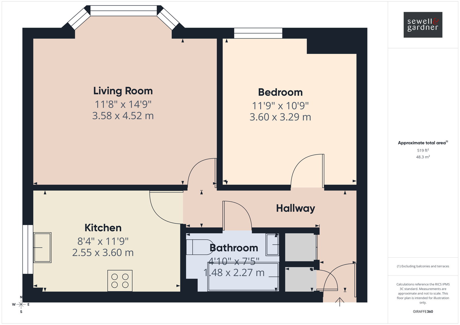 The Cedars,10, Rectory Road, Rickmansworth floorplan