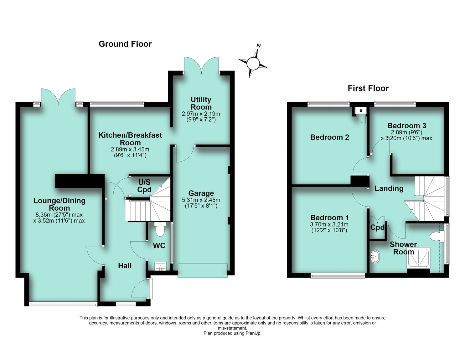 146, Brickhill Road, Wellingborough floorplan