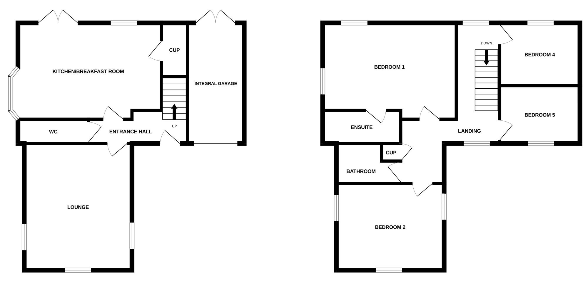 1, Turner Close, Clacton on Sea floorplan