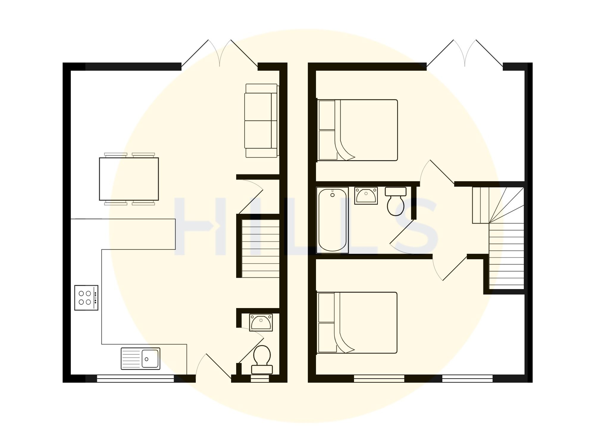 86 Ribot Walk, Salford floorplan