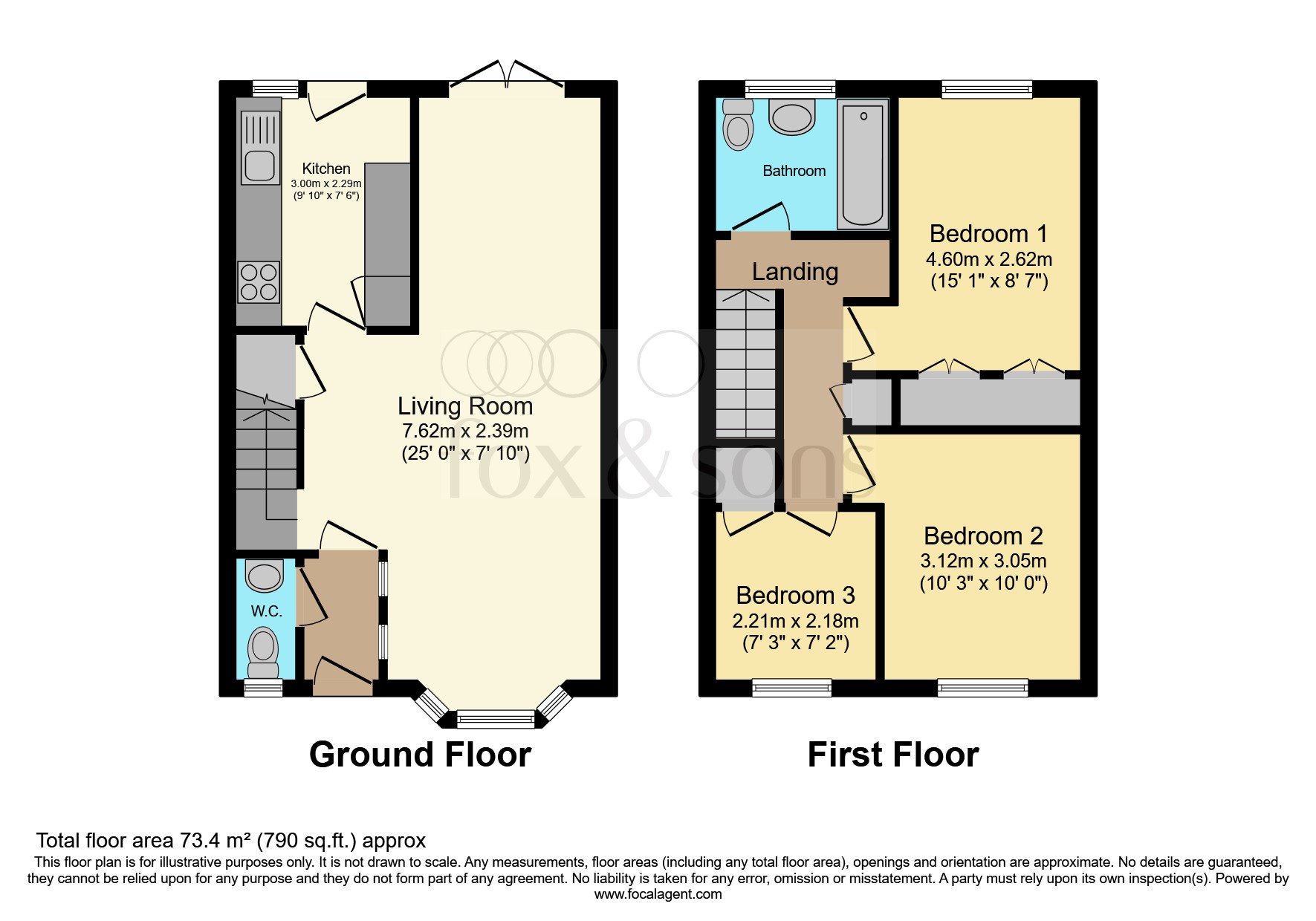 22a, Upper Avenue, Eastbourne floorplan
