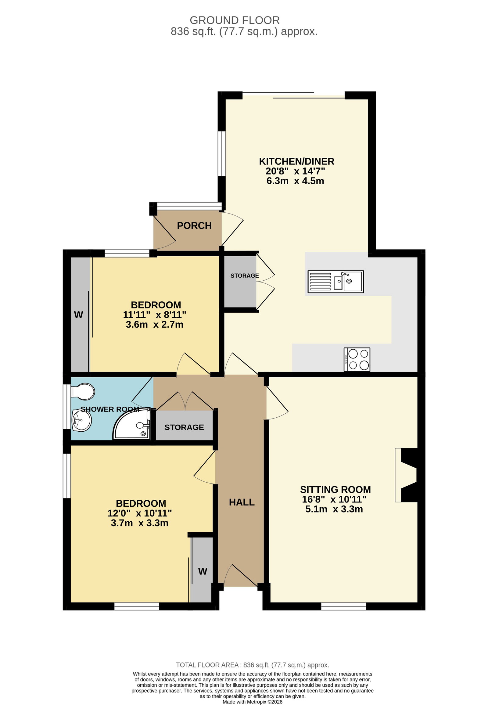 148, Brookfarm Drive, Malvern floorplan