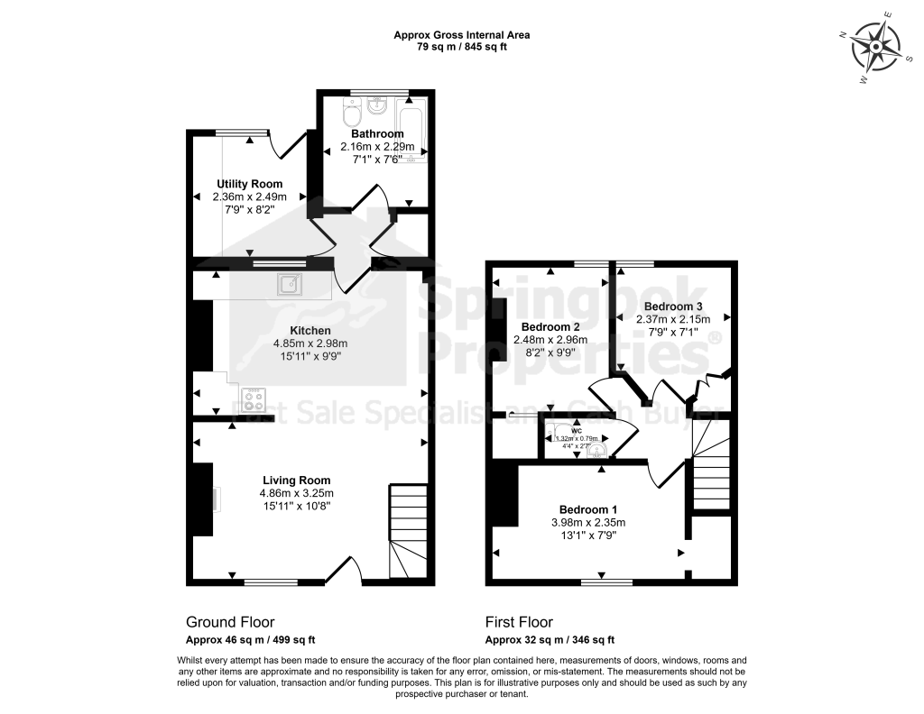 29, Cross Road, Deal floorplan
