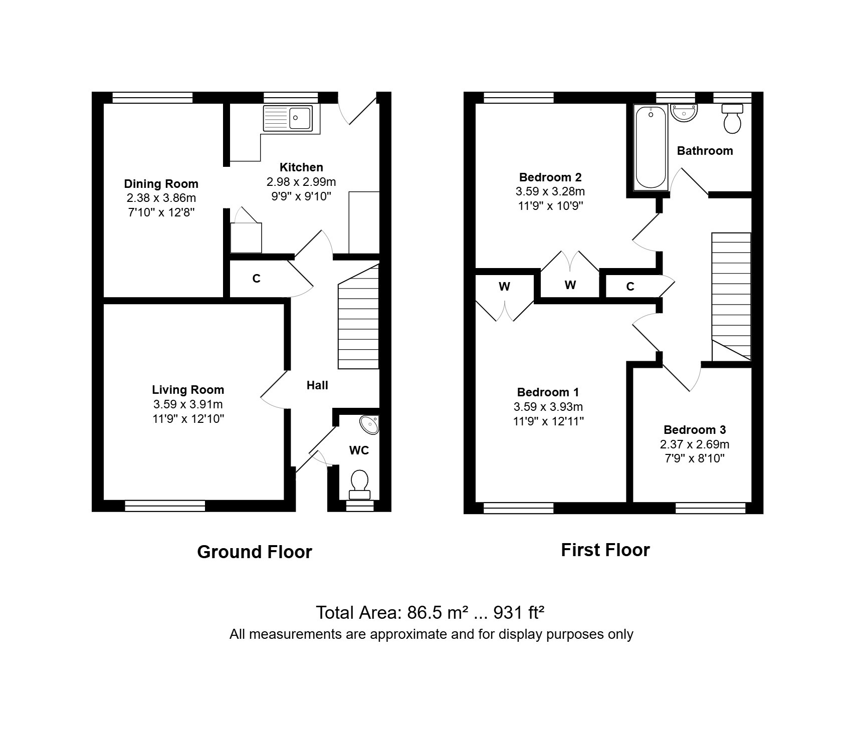 66 Middlewood, King's Lynn, Norfolk floorplan