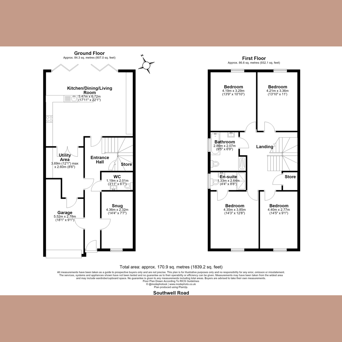 Southwell Road Benfleet, Benfleet floorplan