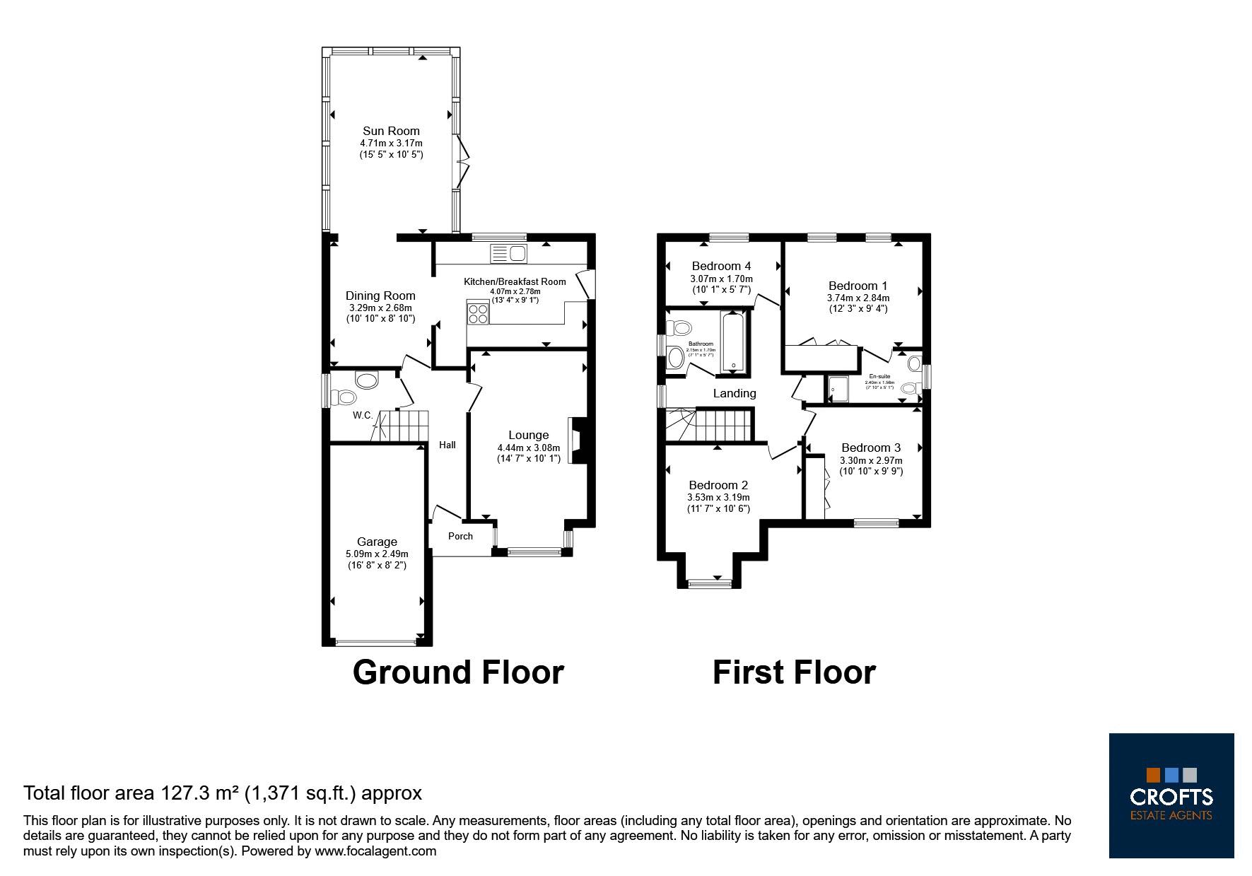5, Pendeen Close, New Waltham floorplan