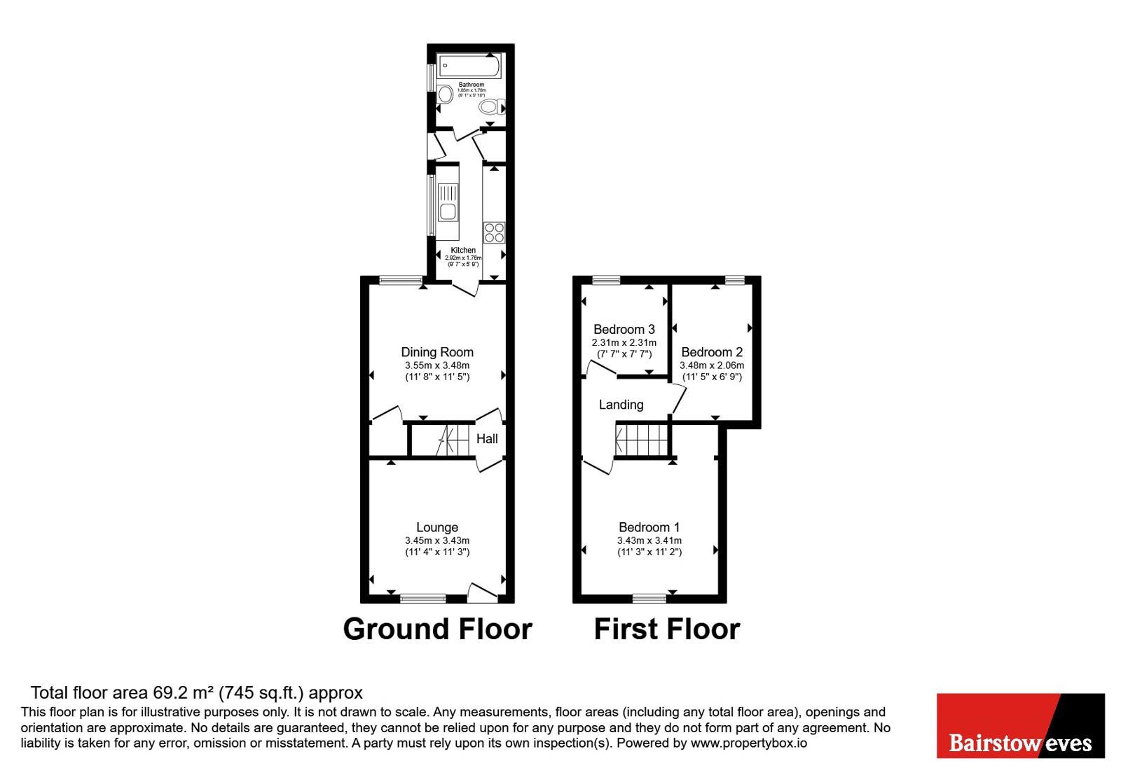 21, Hope Street, Lincolnshire floorplan