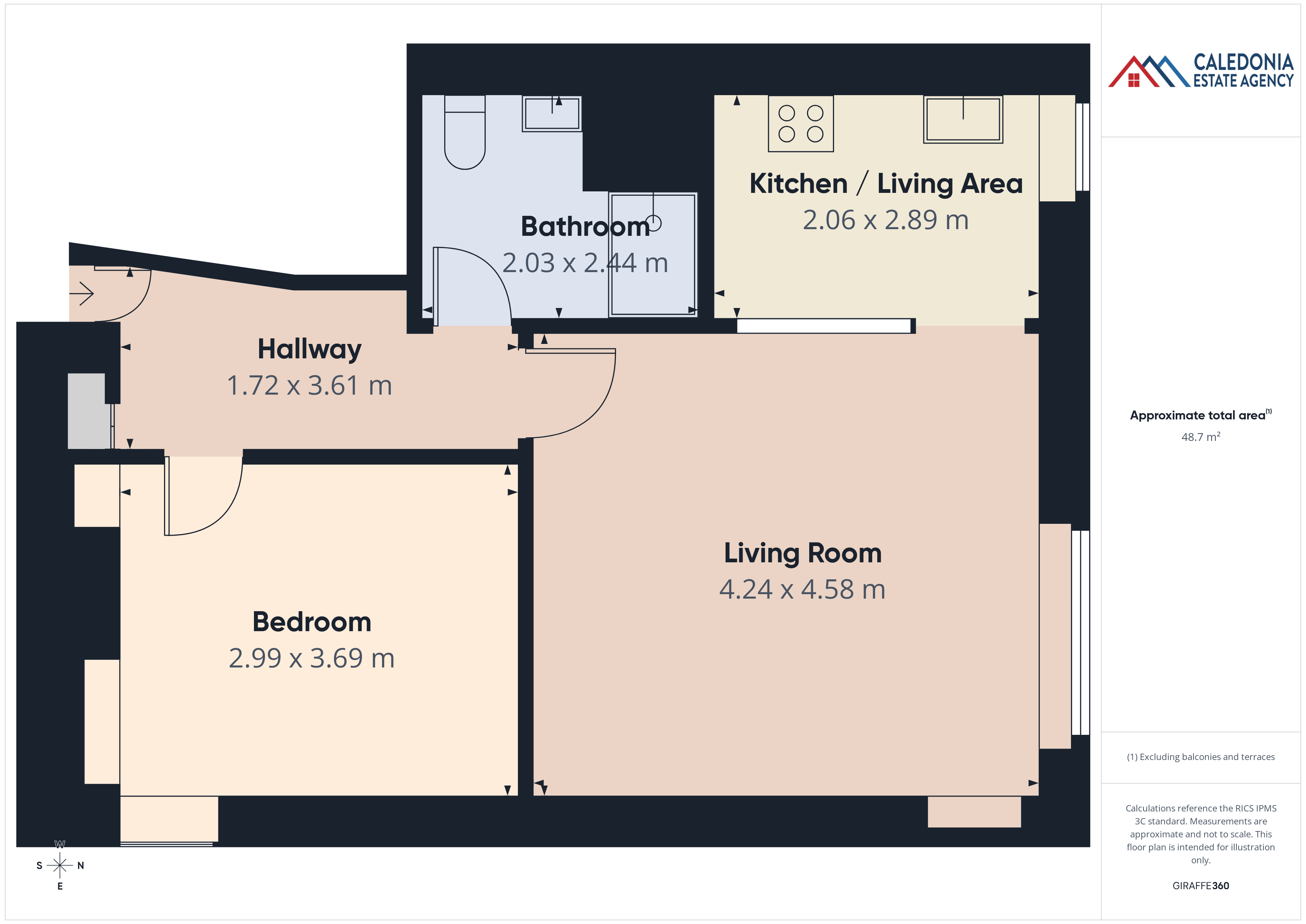 40A, High Street, Kingussie floorplan