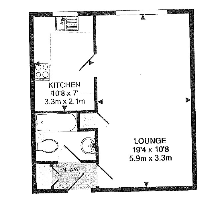 Flat 29 Cromarty Court,, 126-128 Widmore Road, Bromley floorplan