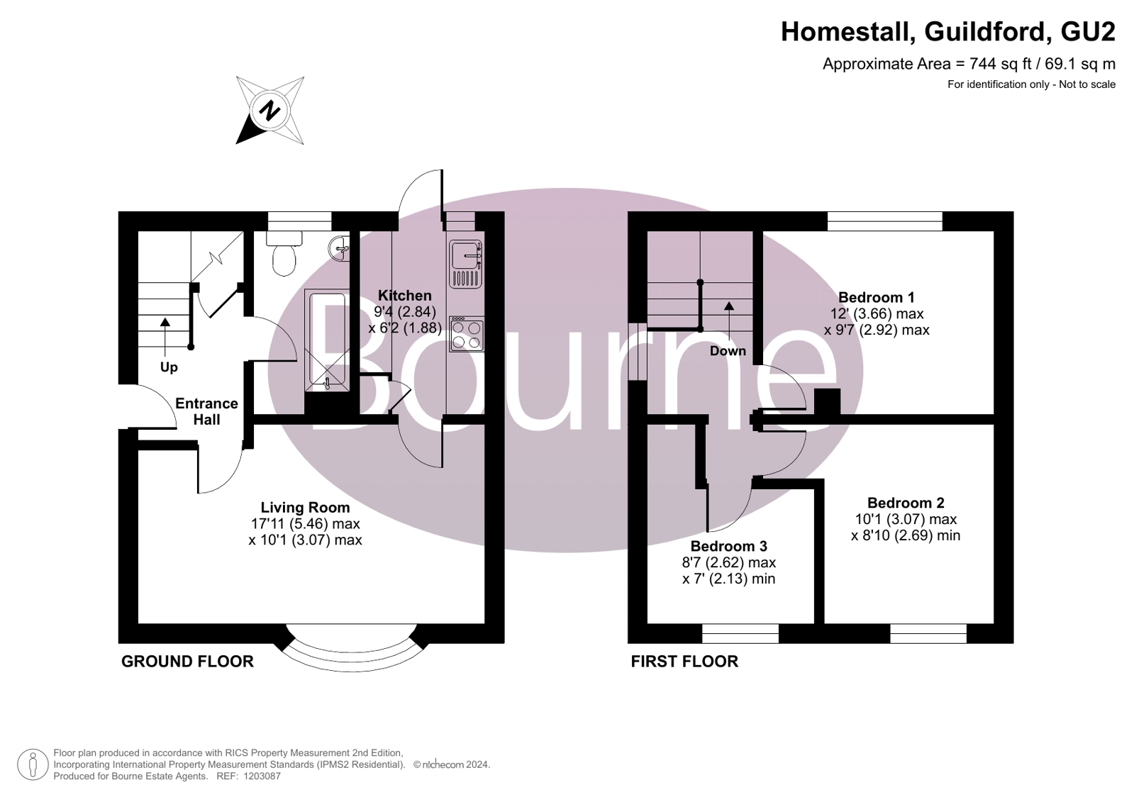 12, Homestall, Guildford floorplan