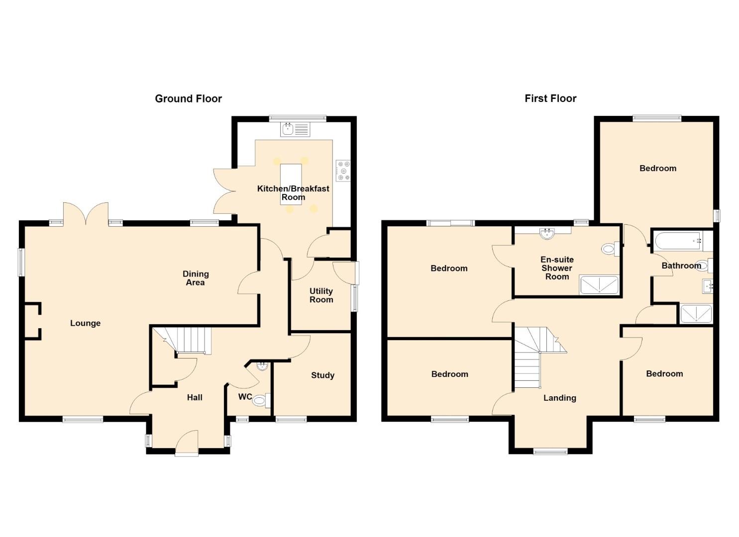 74, Brandon Road, Thetford floorplan