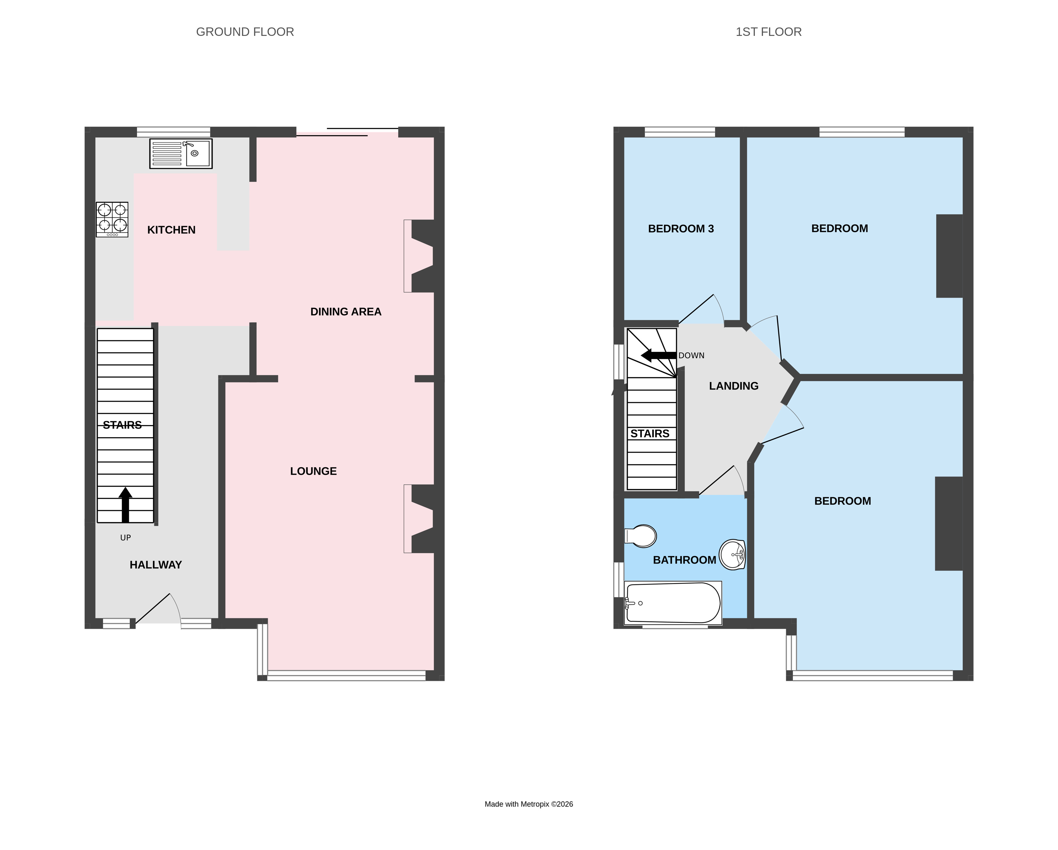 47, Kingsley Road, Staffordshire floorplan