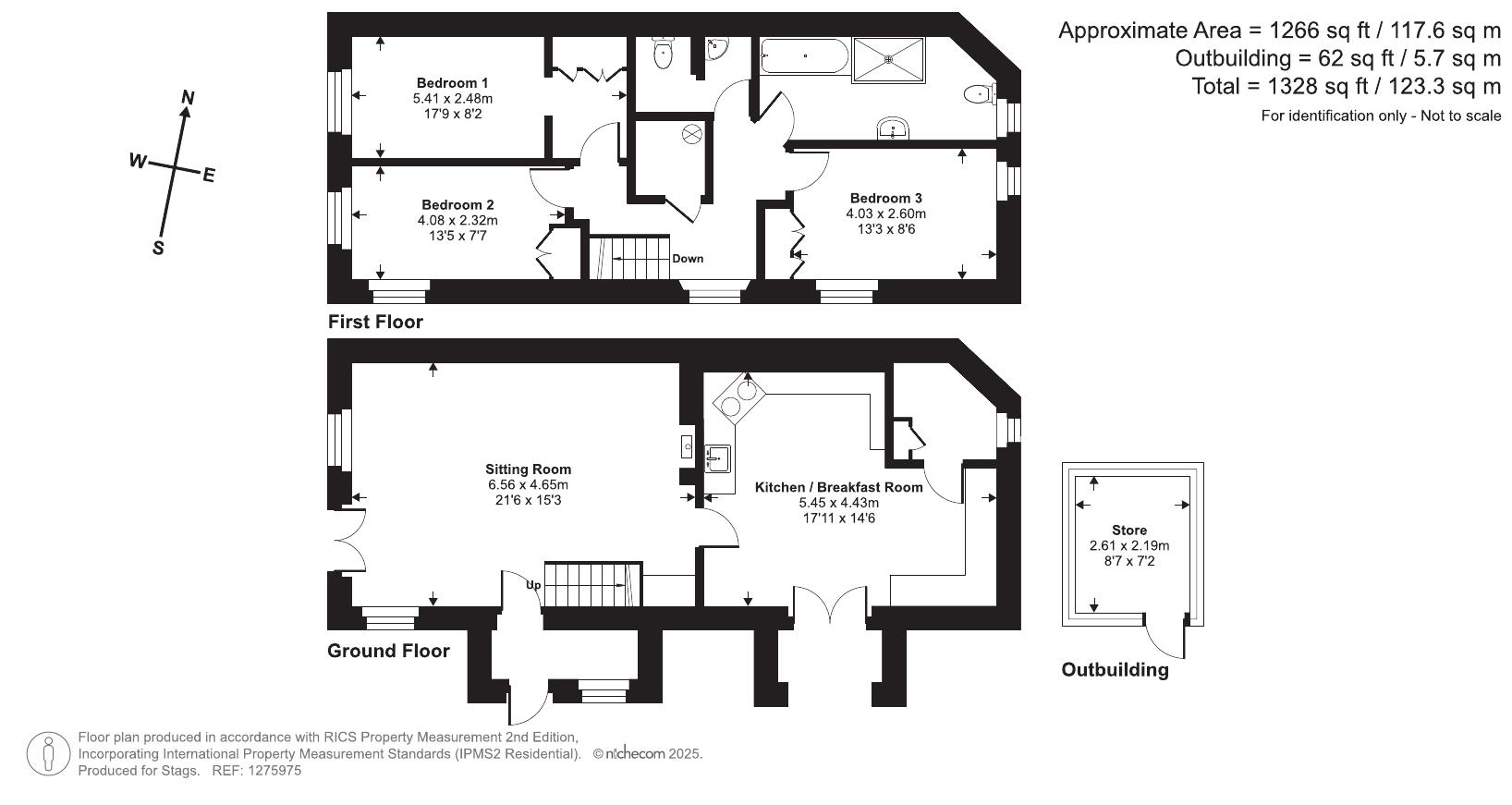 Moorlands Cottage, Pethybridge, Newton Abbot floorplan