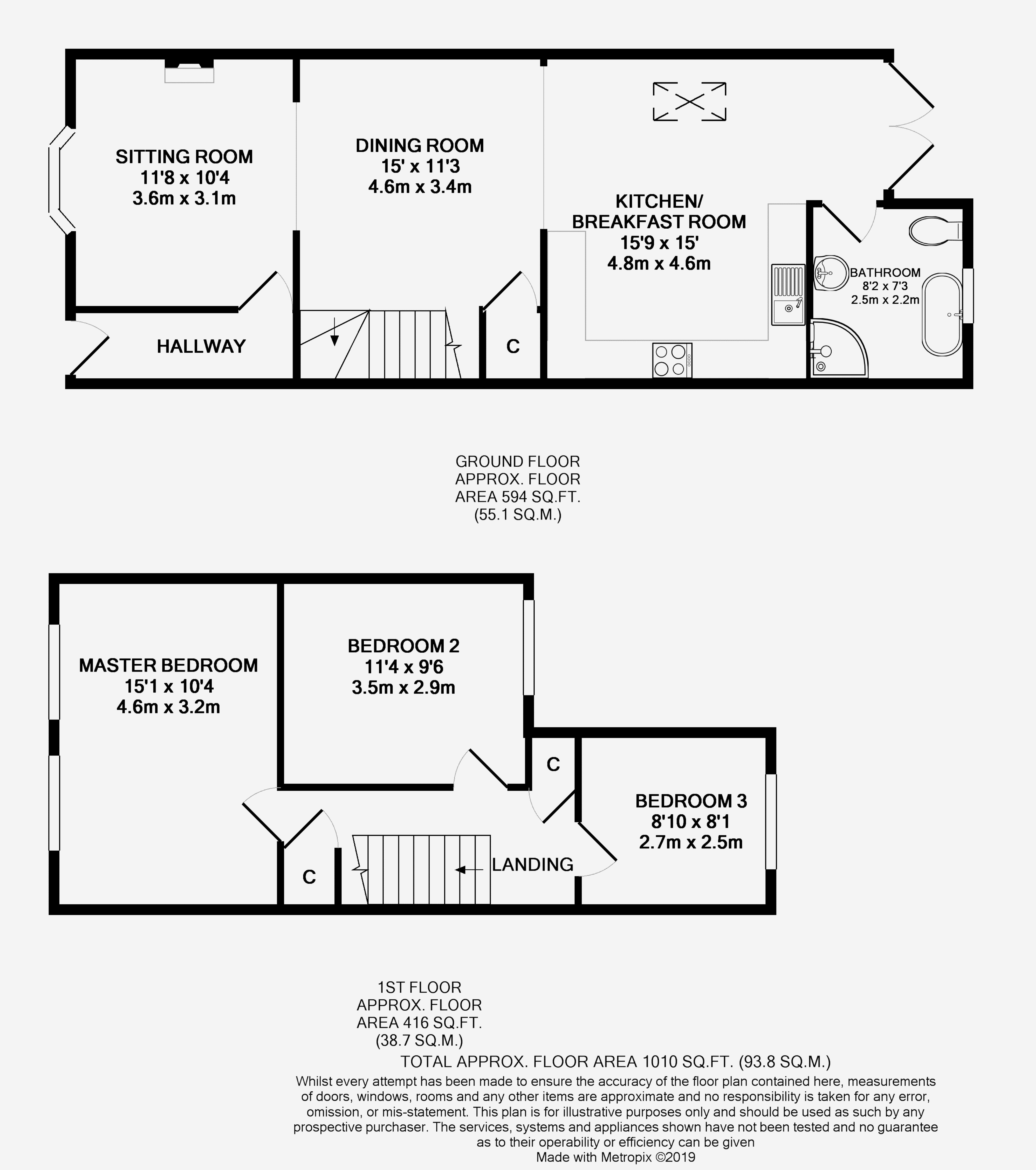 3 Bedrooms Terraced house for sale in Winchester Street, Taunton TA1