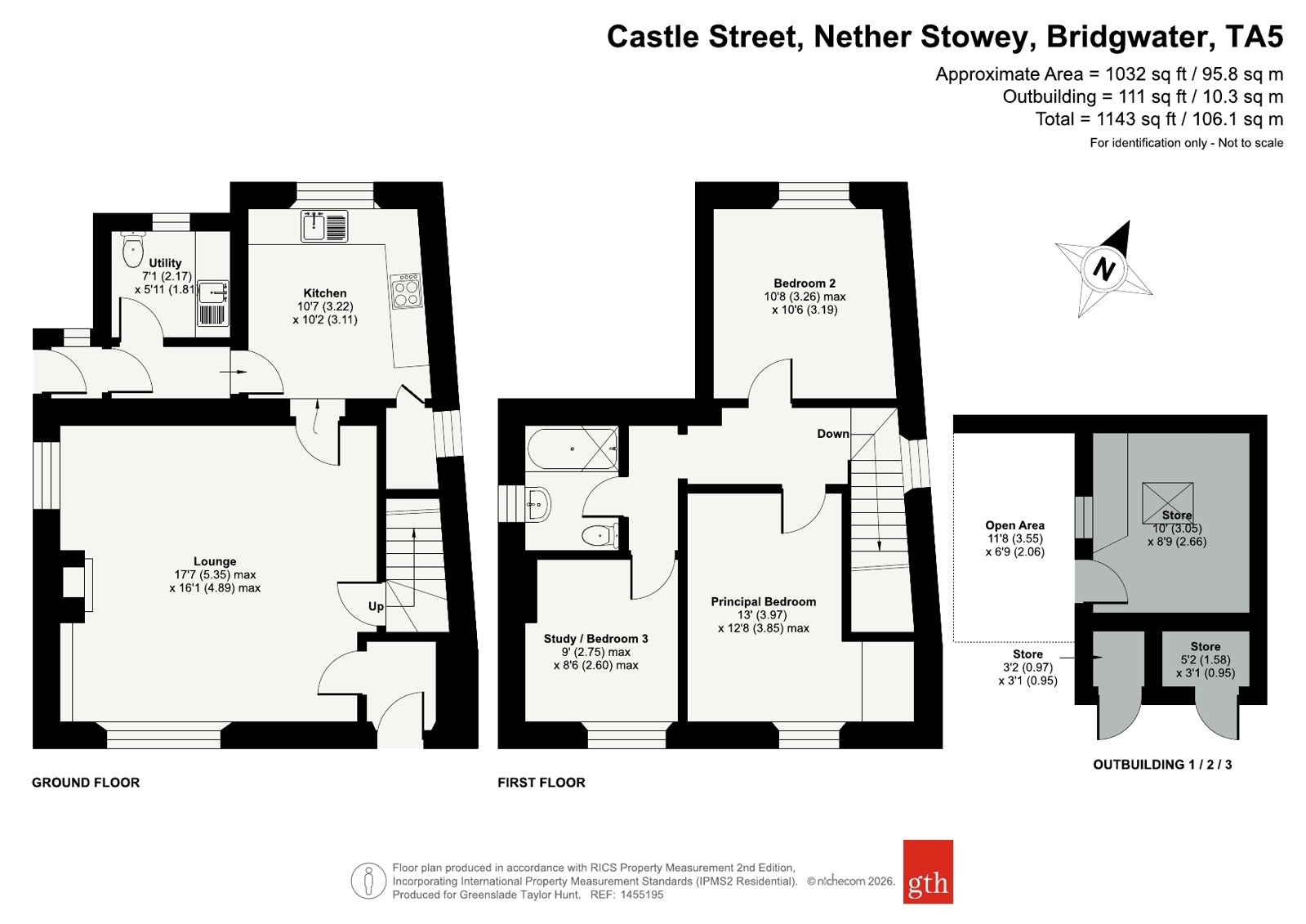 41, Castle Street, Bridgwater floorplan