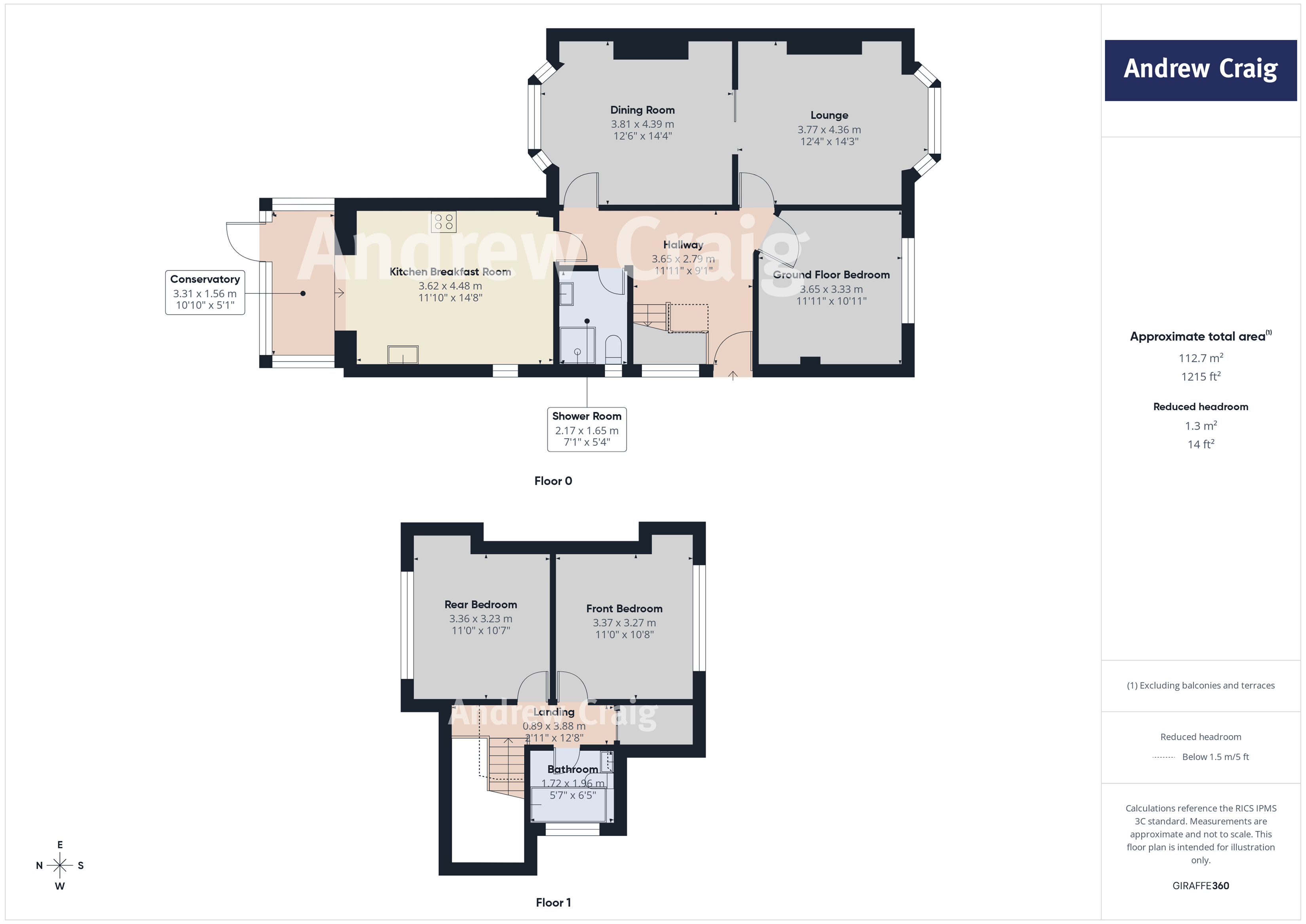 13 Southfield Road, South Shields floorplan