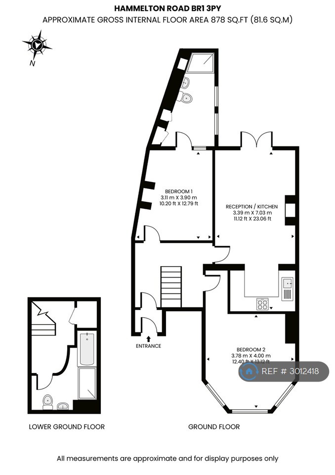 A Hammelton Road, Bromley floorplan