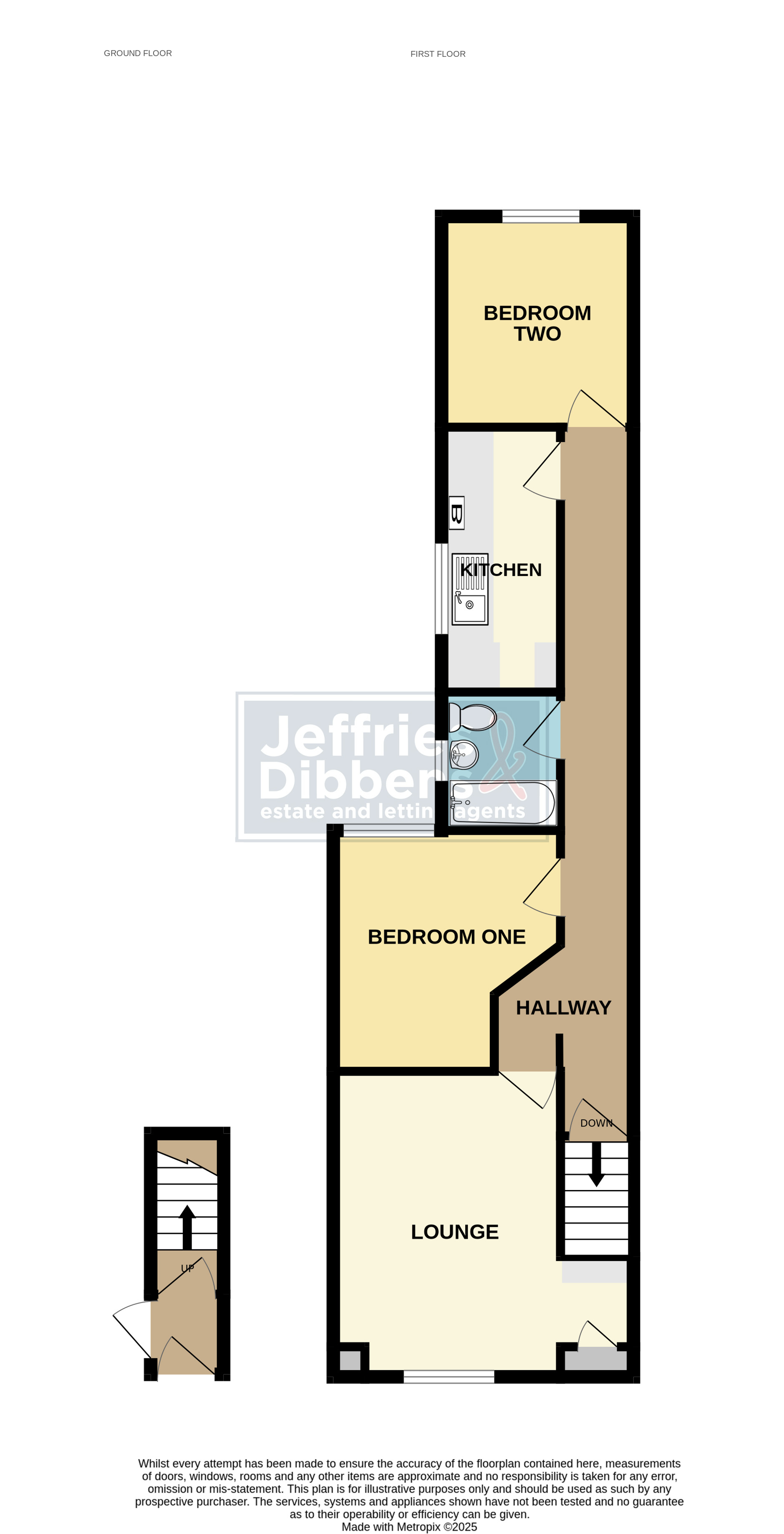 96b, Somers Road, Southsea floorplan