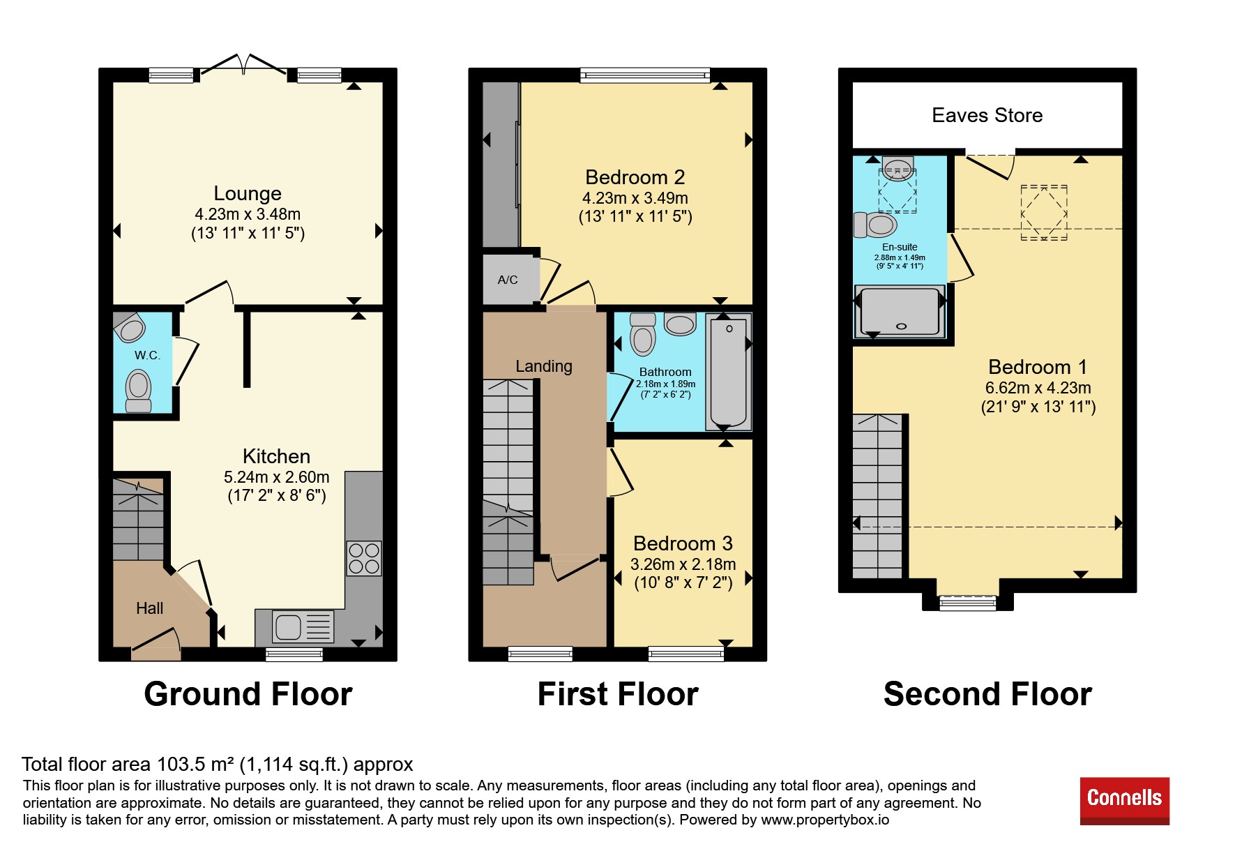 7, Solus Gardens, Southam floorplan