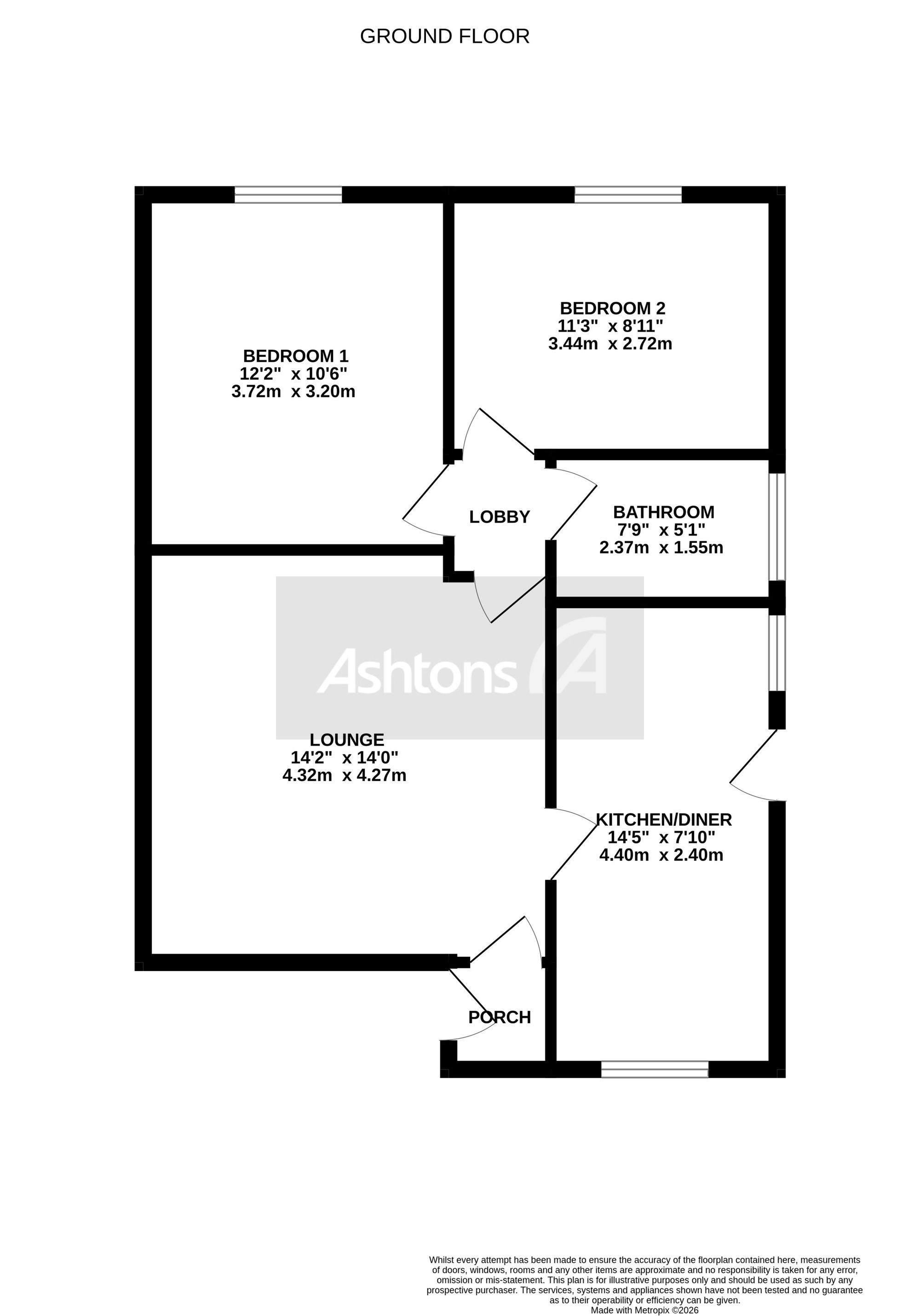 9a Church Lane, Warrington floorplan