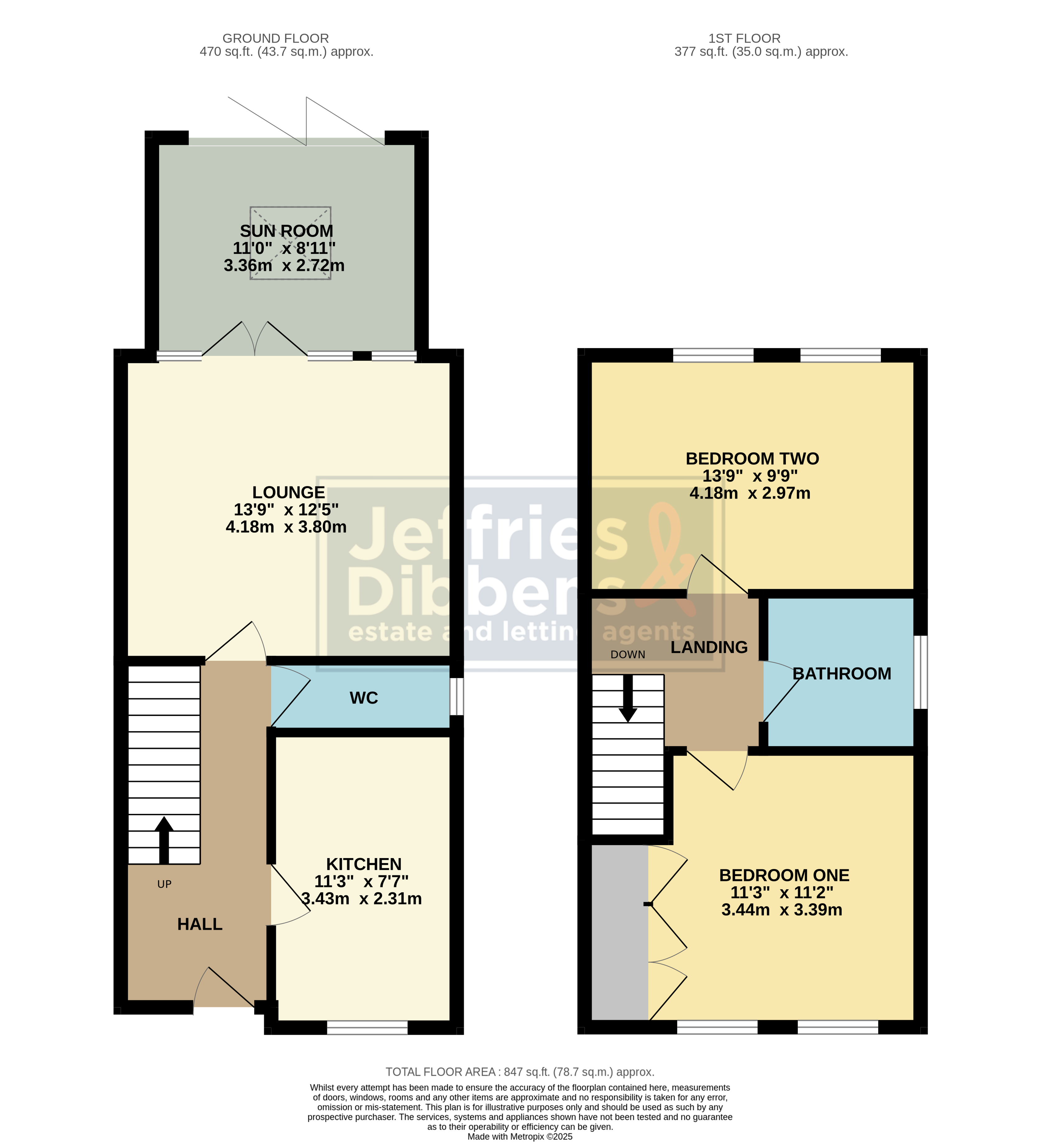 2 Grace Cottages, Staunton Road, Havant floorplan