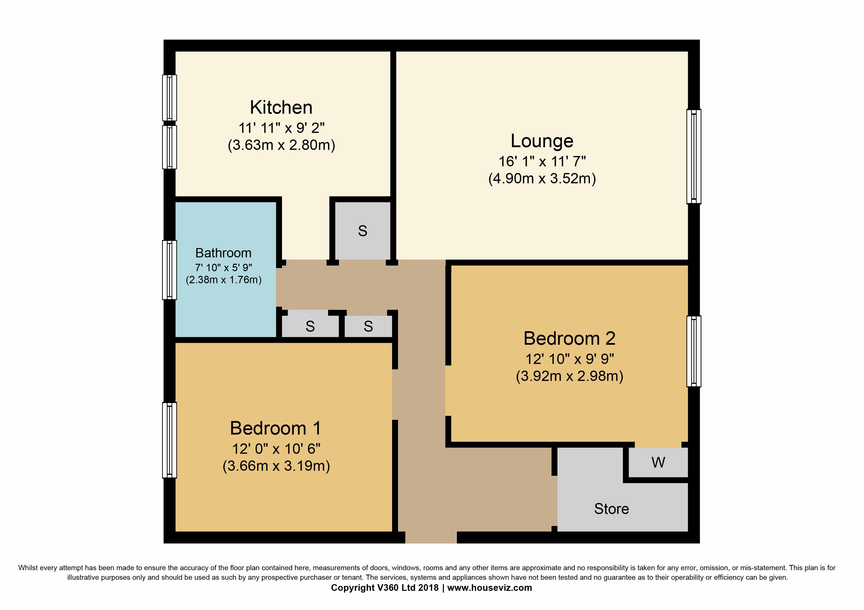 2 Bedrooms Flat for sale in Beauly Court, Hallglen, Falkirk FK1