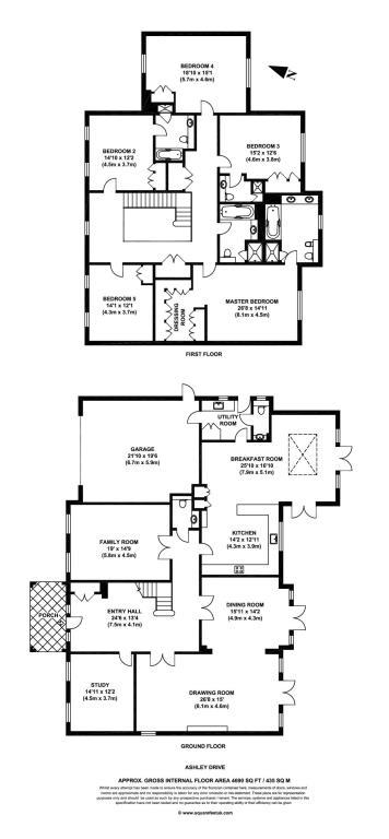 5 Bedrooms  to rent in Ashley Drive, Walton On Thames, Surrey KT12