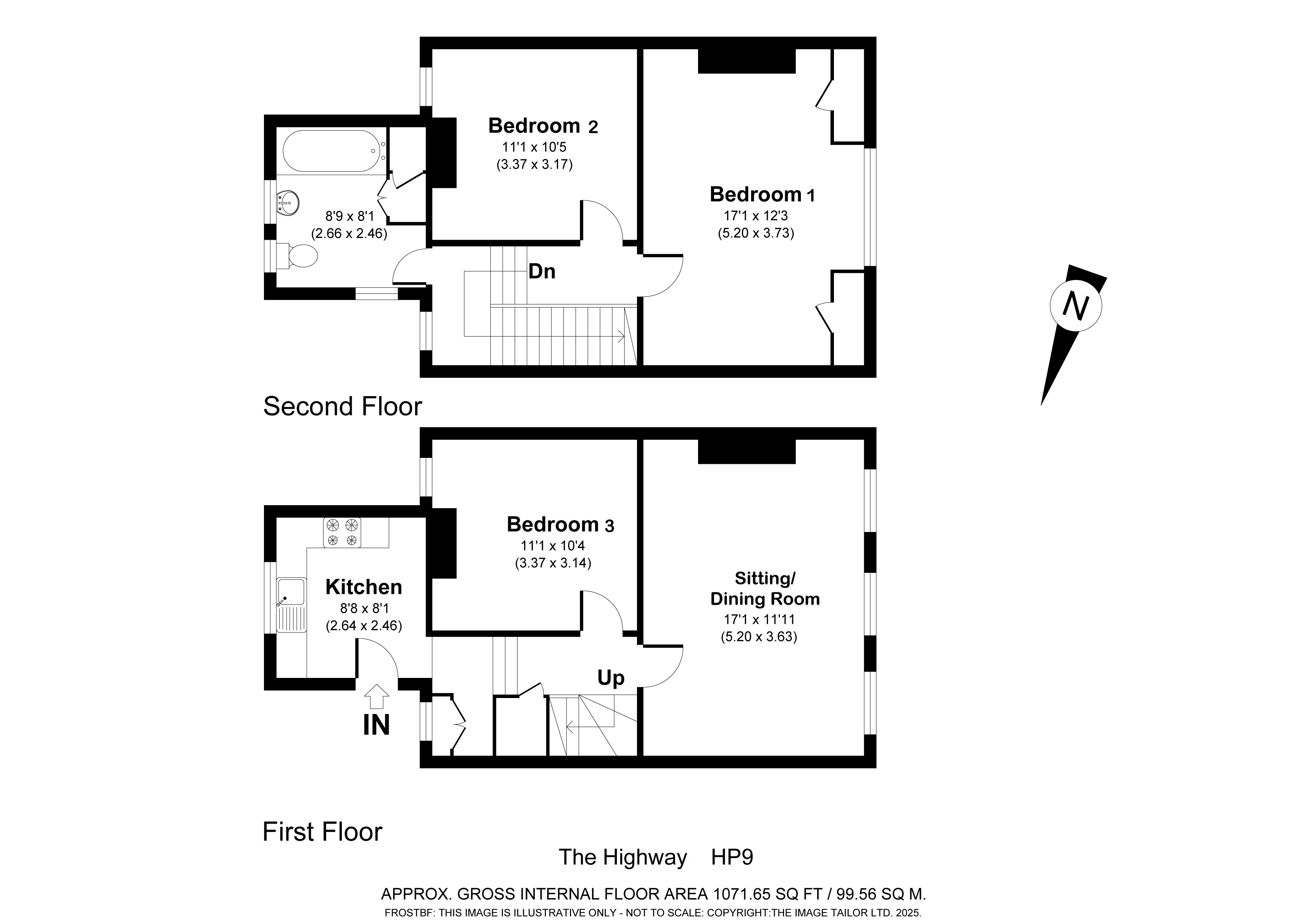 14A, The Highway, Buckinghamshire floorplan
