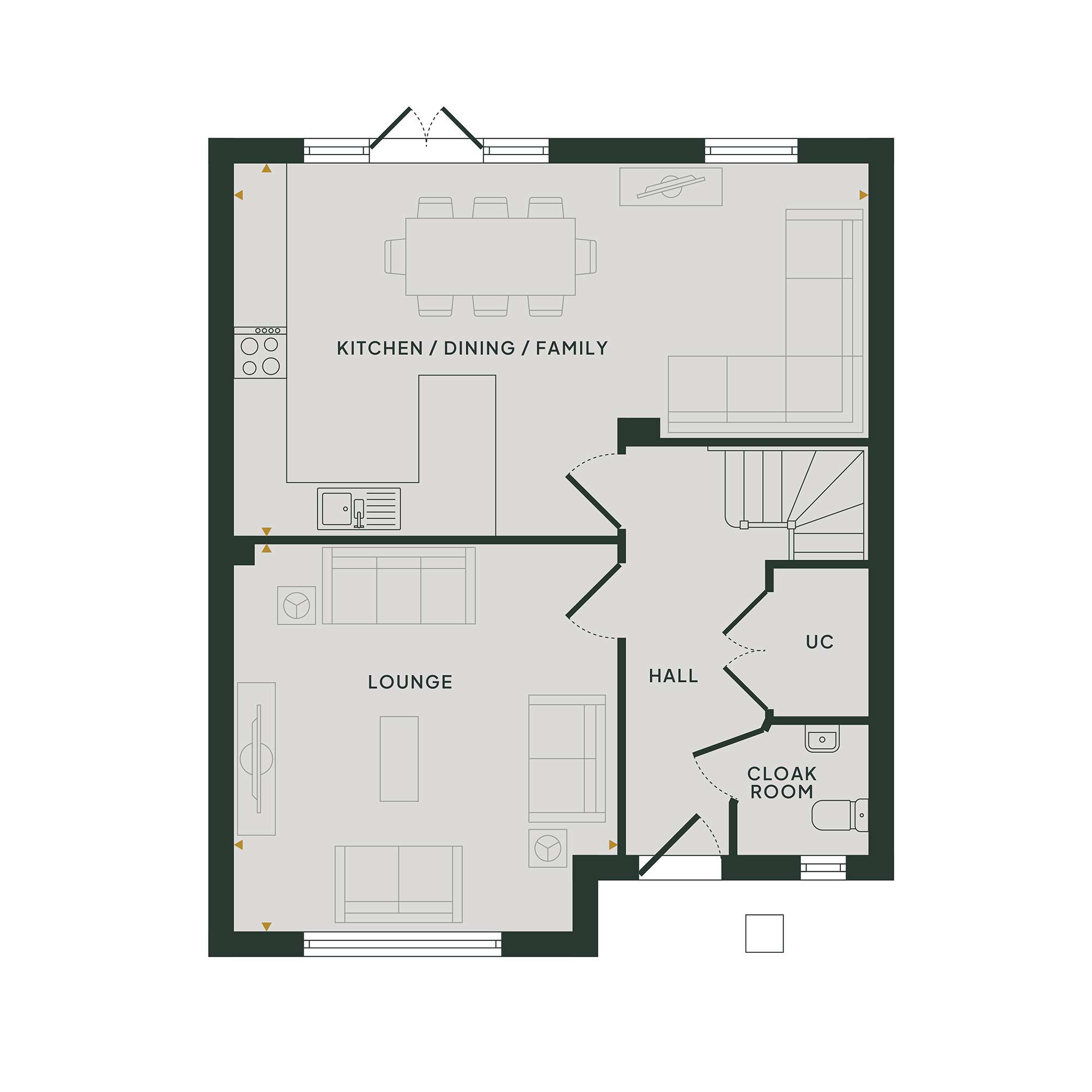 74, Treledan Way, Saltash floorplan