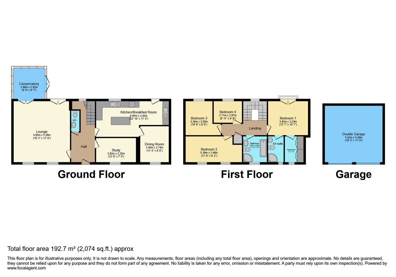 1, Highfield Mews, Mansfield Road, Chesterfield floorplan