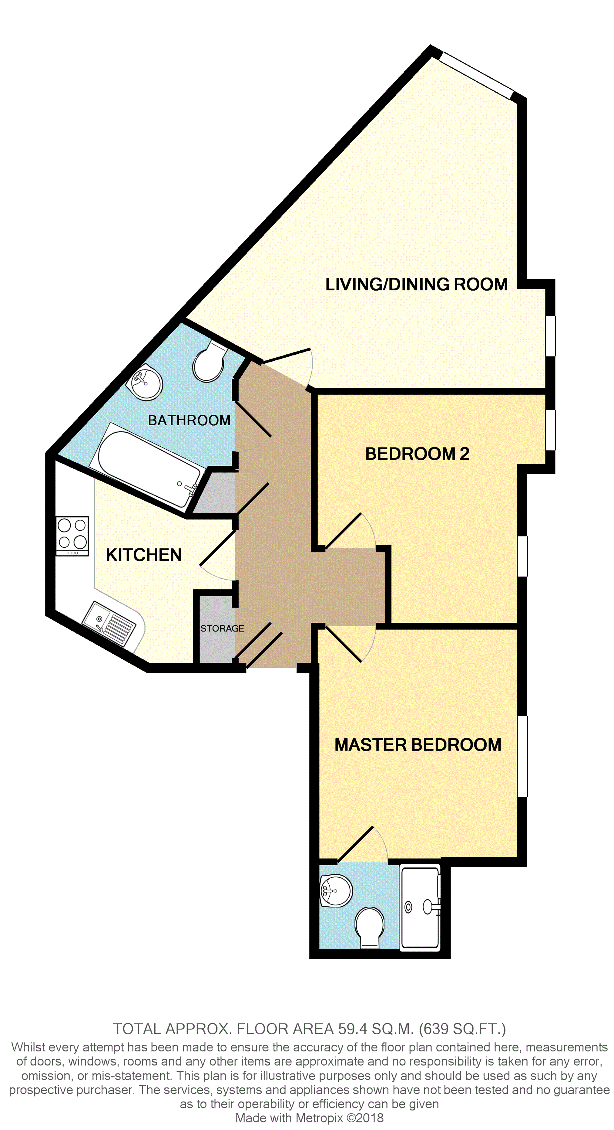 2 Bedrooms Flat to rent in 8 Swan Close, Swindon SN3