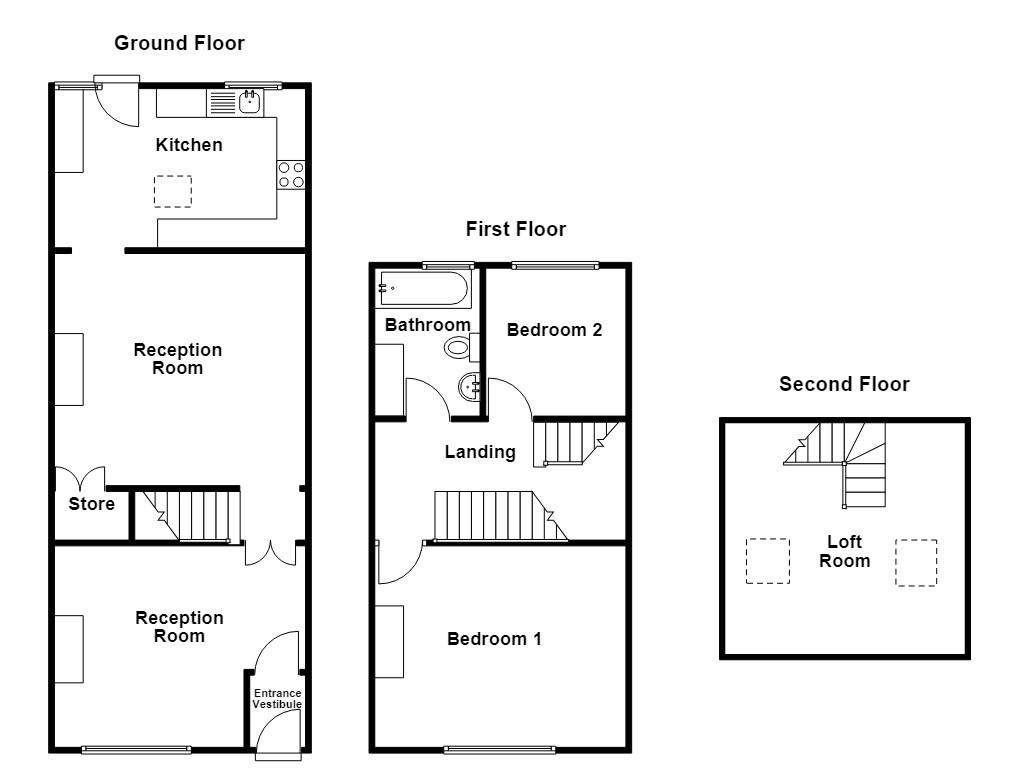 67, White Ash Lane, Accrington floorplan