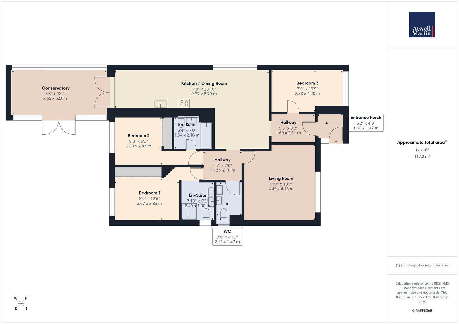 41, Wessington Park, Calne floorplan