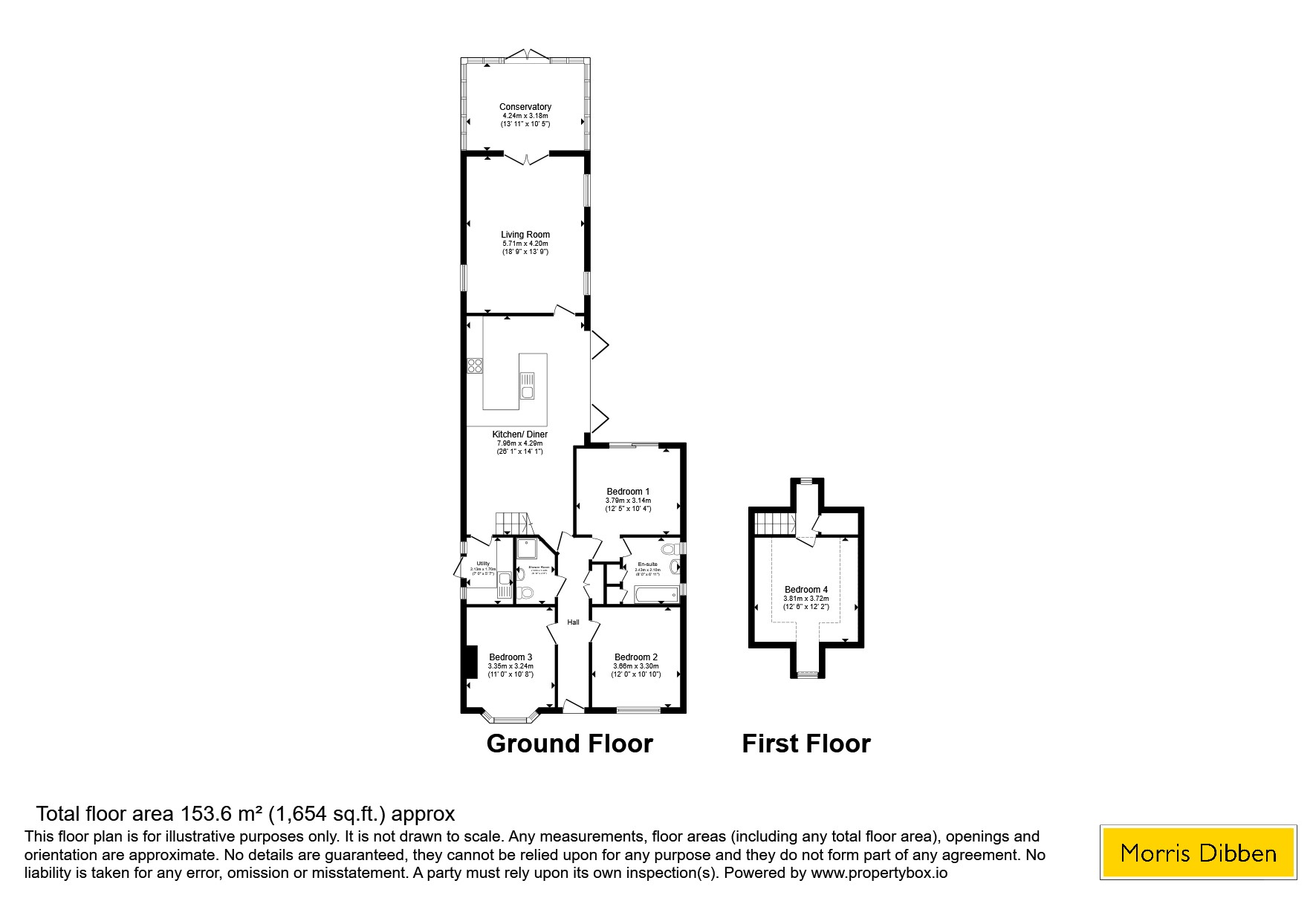 5, Westover Road, Southampton floorplan
